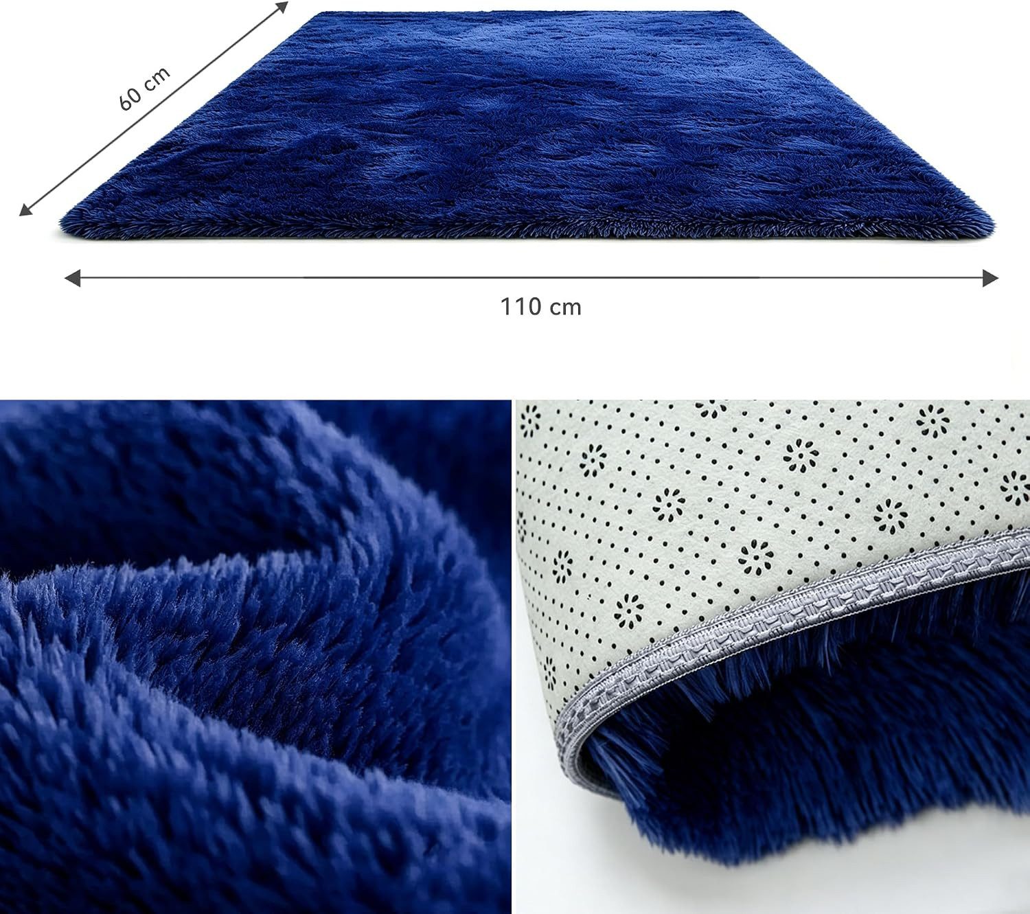 MCC direct Hochflor-Teppich Hochflor-Teppich – luxuriöser Flauschteppich - 7 Größen & 7 Farben – Bild 2 von 4