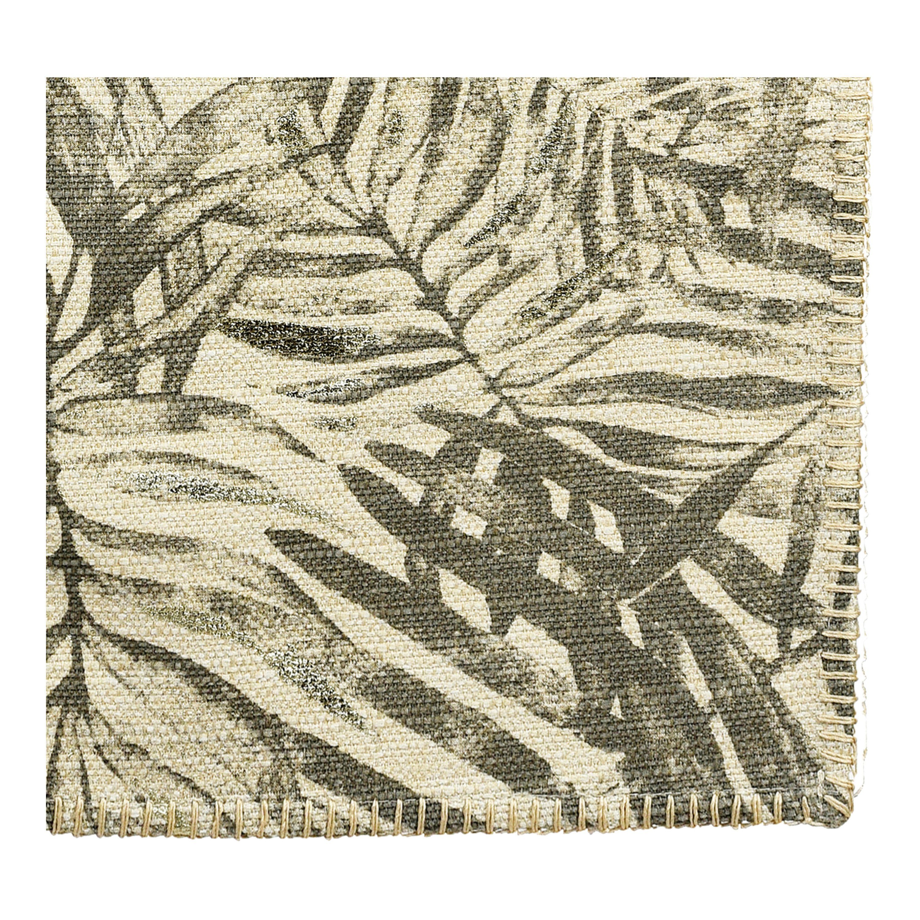 Zentimeter, Polyester, Depot Stück 1 Tischdecke Leaves (Packung, aus B Tischläufer Zentimeter L 150 Tischläufer), Shiny 40