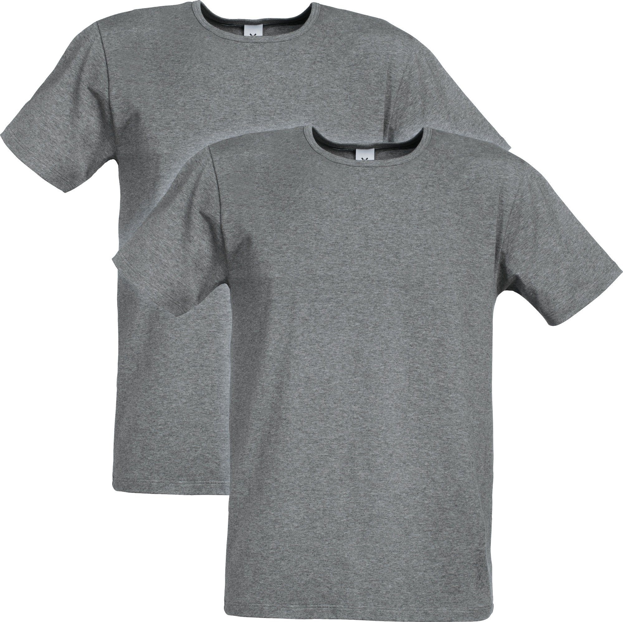 Erwin Müller T-Shirt Herren-Unterhemd, 1/2-Arm 2er-Pack Single-Jersey Uni