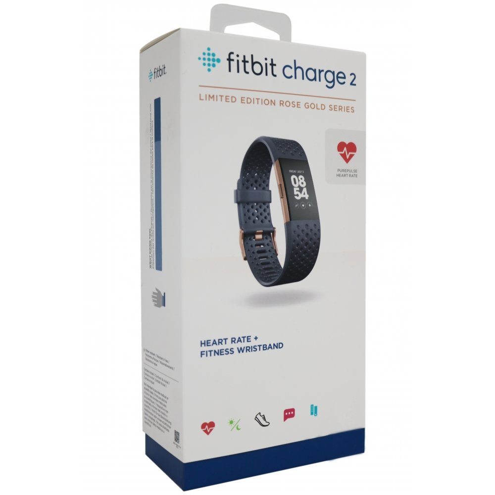 fitbit Charge 2 Special Edition - Fitness-Tracker - blaugrau/roségold  Smartwatch online kaufen | OTTO