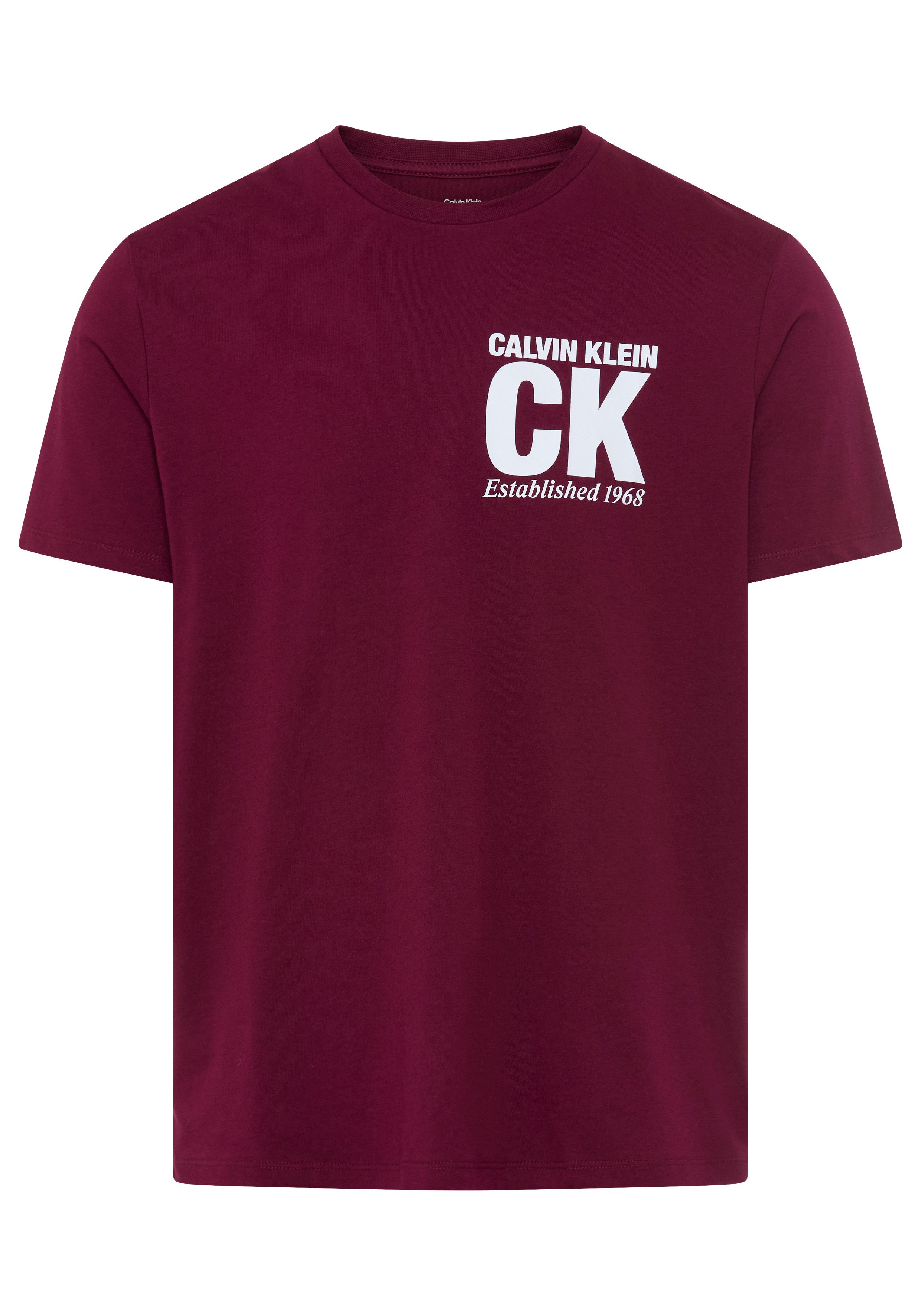 Calvin Klein T-Shirt Regular fit, mit Rundhalsausschnitt