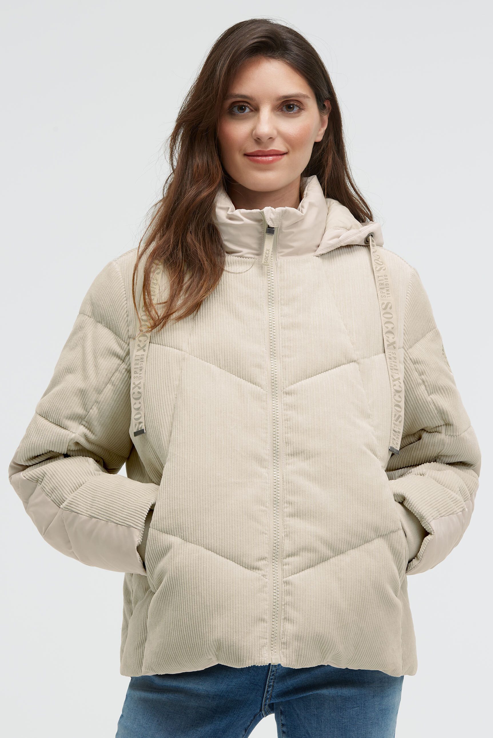 SOCCX Winterjacke mit Windfangleiste günstig online kaufen