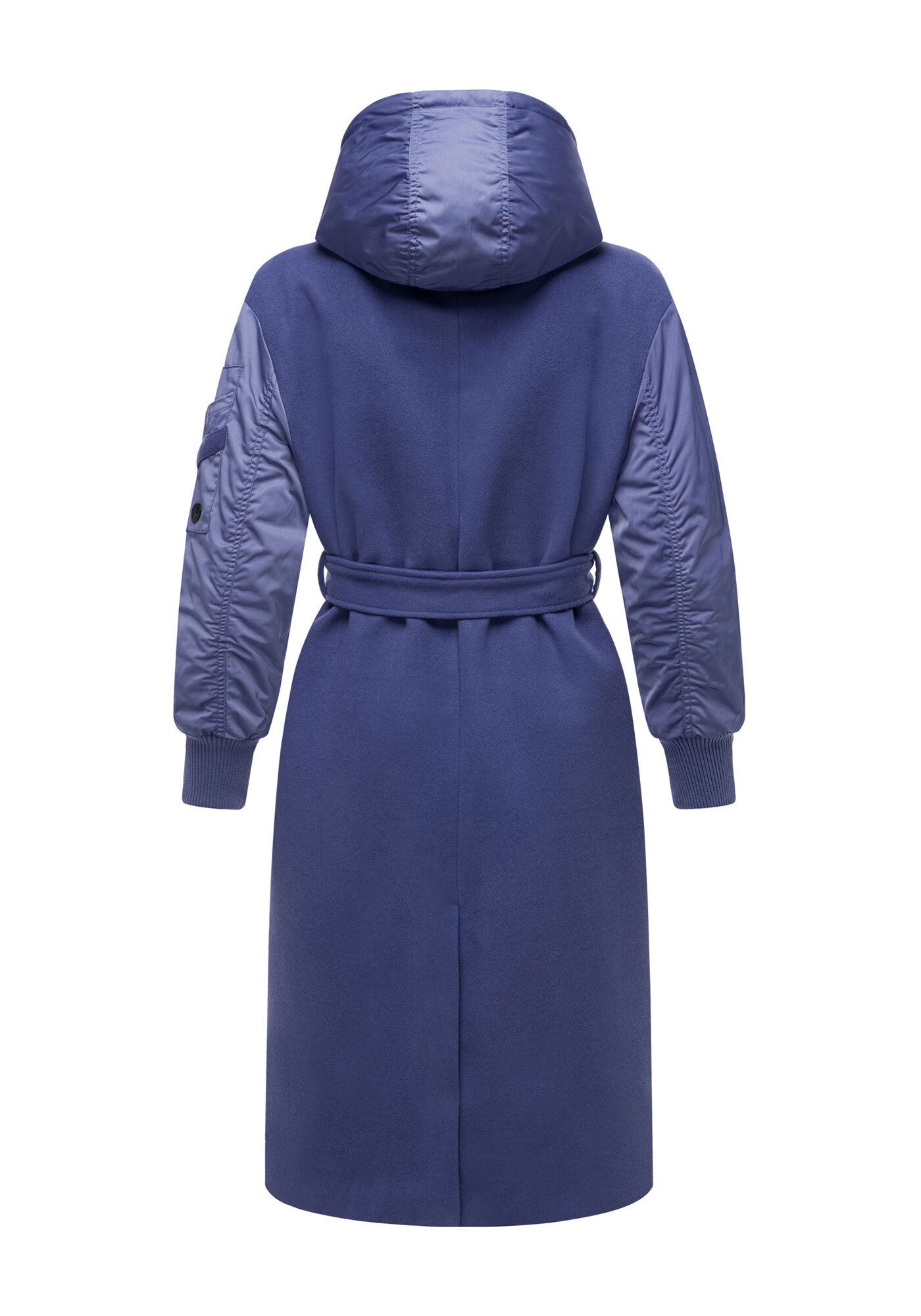 Marikoo Winterjacke Tjadee Langer Wickelmantel