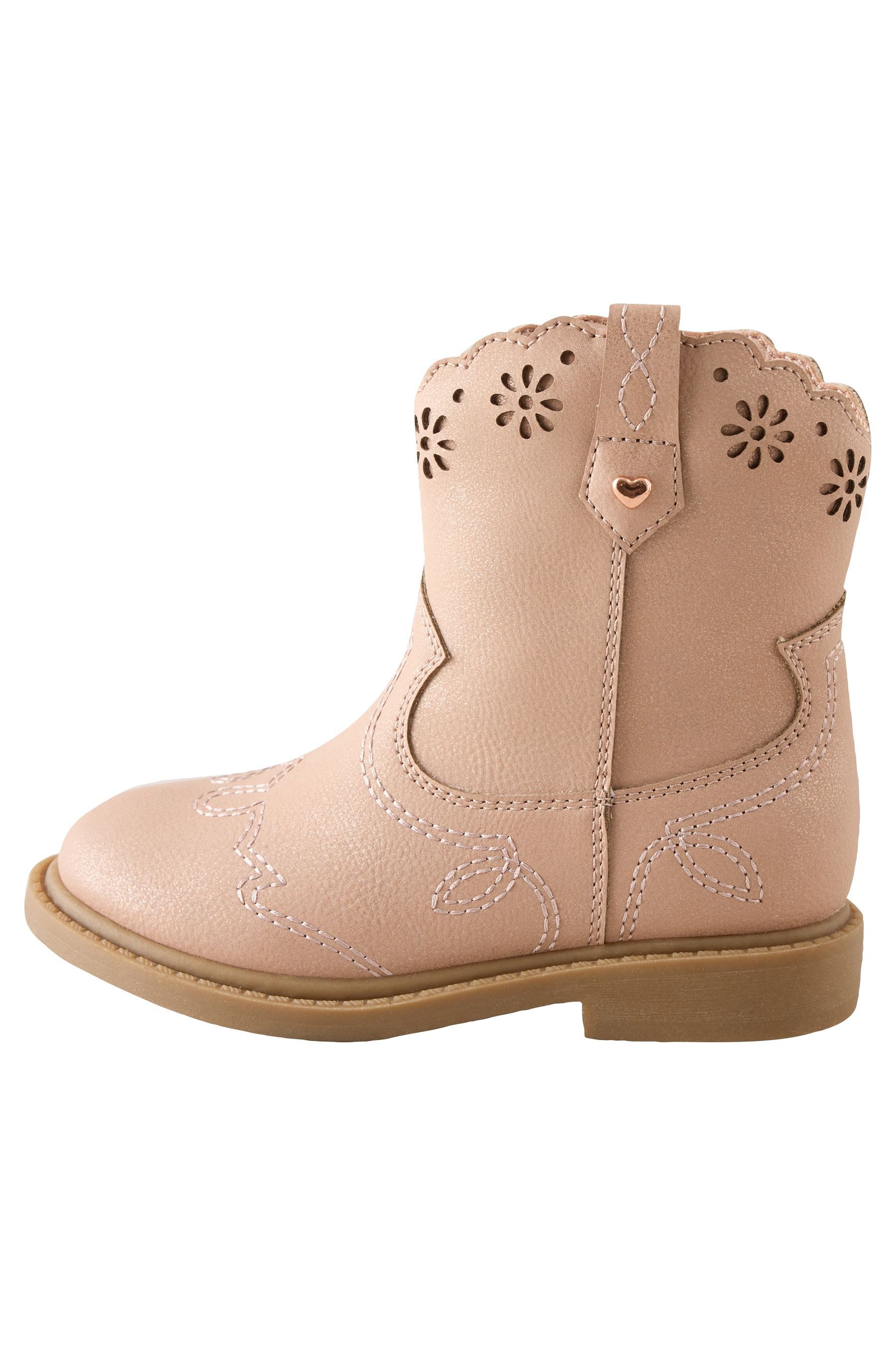 Next Knöchelhohe Cowboystiefel Stiefelette (1-tlg)
