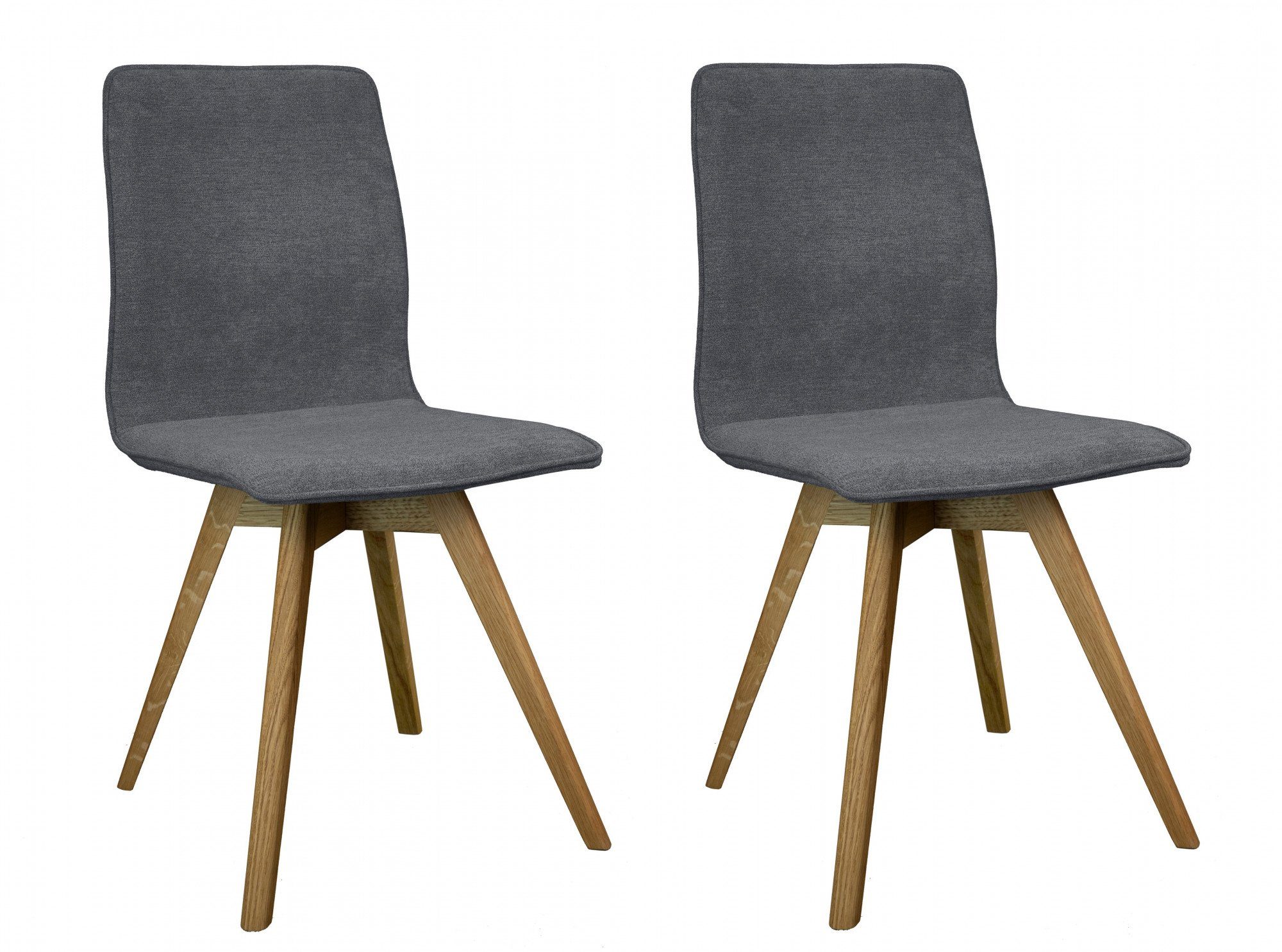 andas Esszimmerstuhl Rania (Set, 2 St), Massivholzgestell, mit Keder