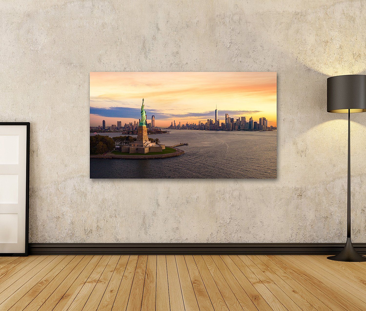 islandburner Leinwandbild Bild auf Leinwand Freiheitsstatue günstig online kaufen