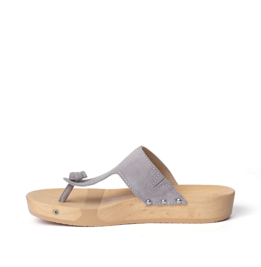Softclox LOLA Kaschmir grau (natur) Pantolette günstig online kaufen