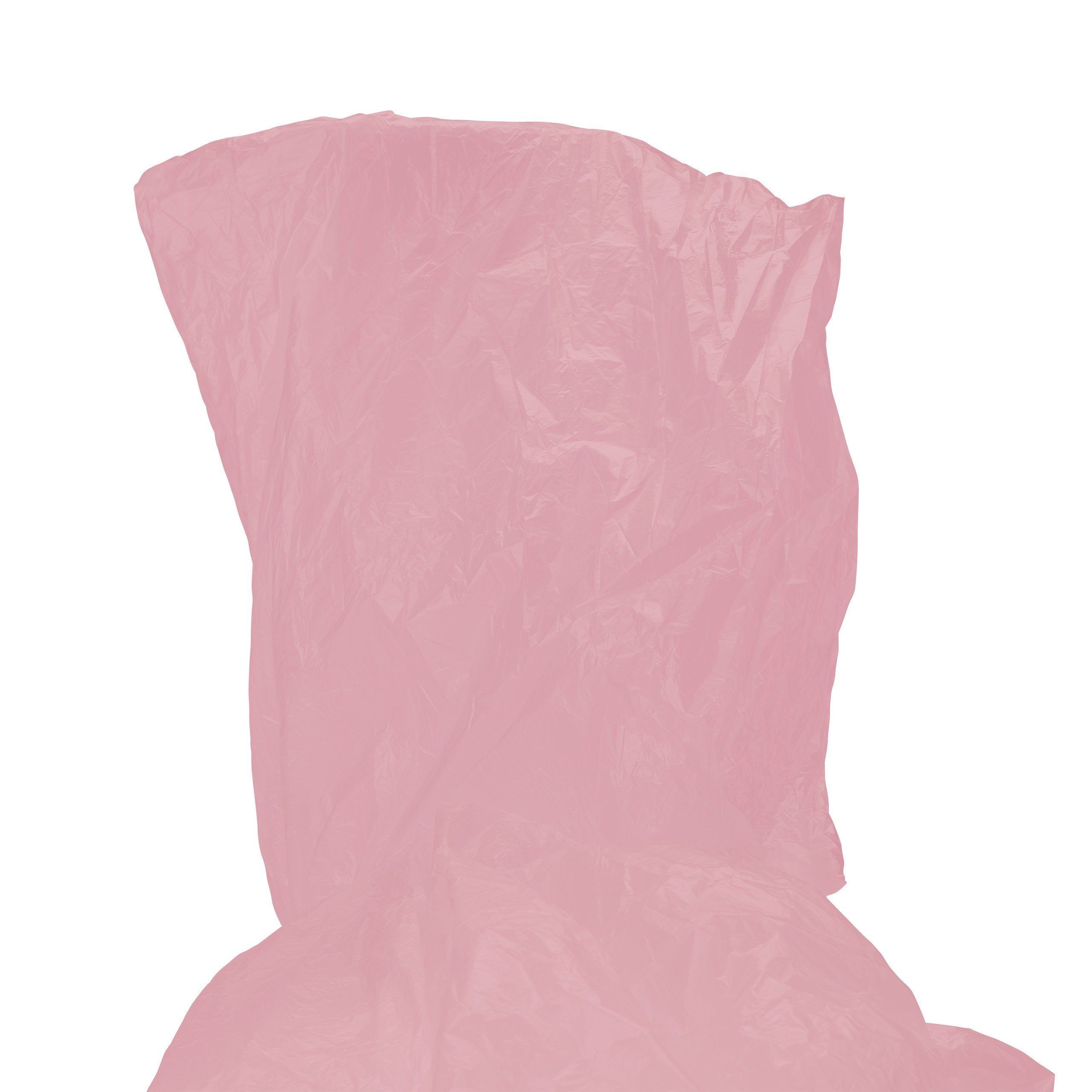 relaxdays Regenponcho 100x Einweg Regenponcho Rot (100-St)