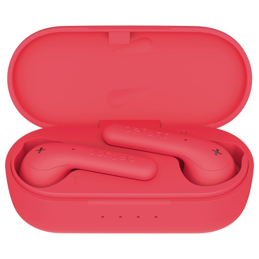 True Basic In-Ear-Kopfhörer Defunc Rot wireless Defunc Wireless InEar-Kopfhörer -