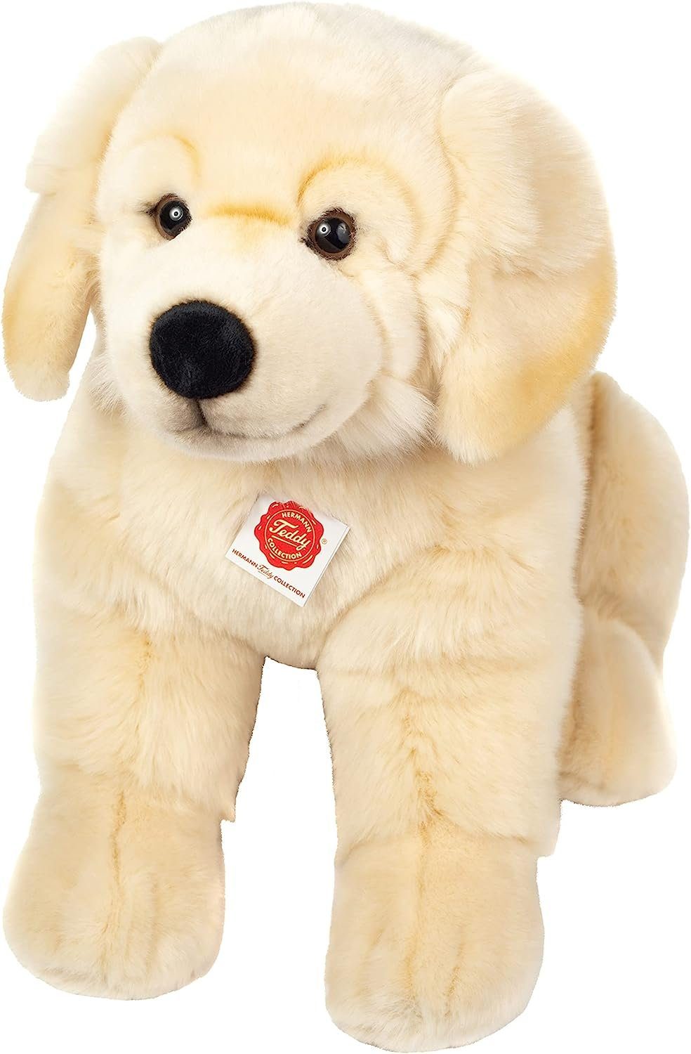 Kuscheltier Golden Retriever 50 cm, beige, zum Teil aus recyceltem Material