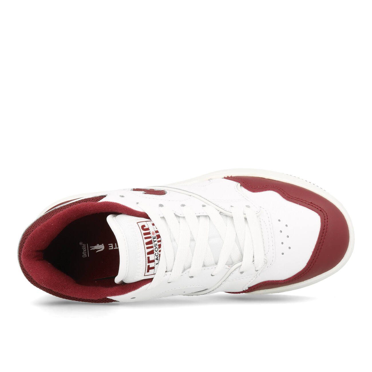 Lacoste Lacoste Lineshot 223 2 SFA Damen White Burgundy Sneaker – Bild 4 von 5