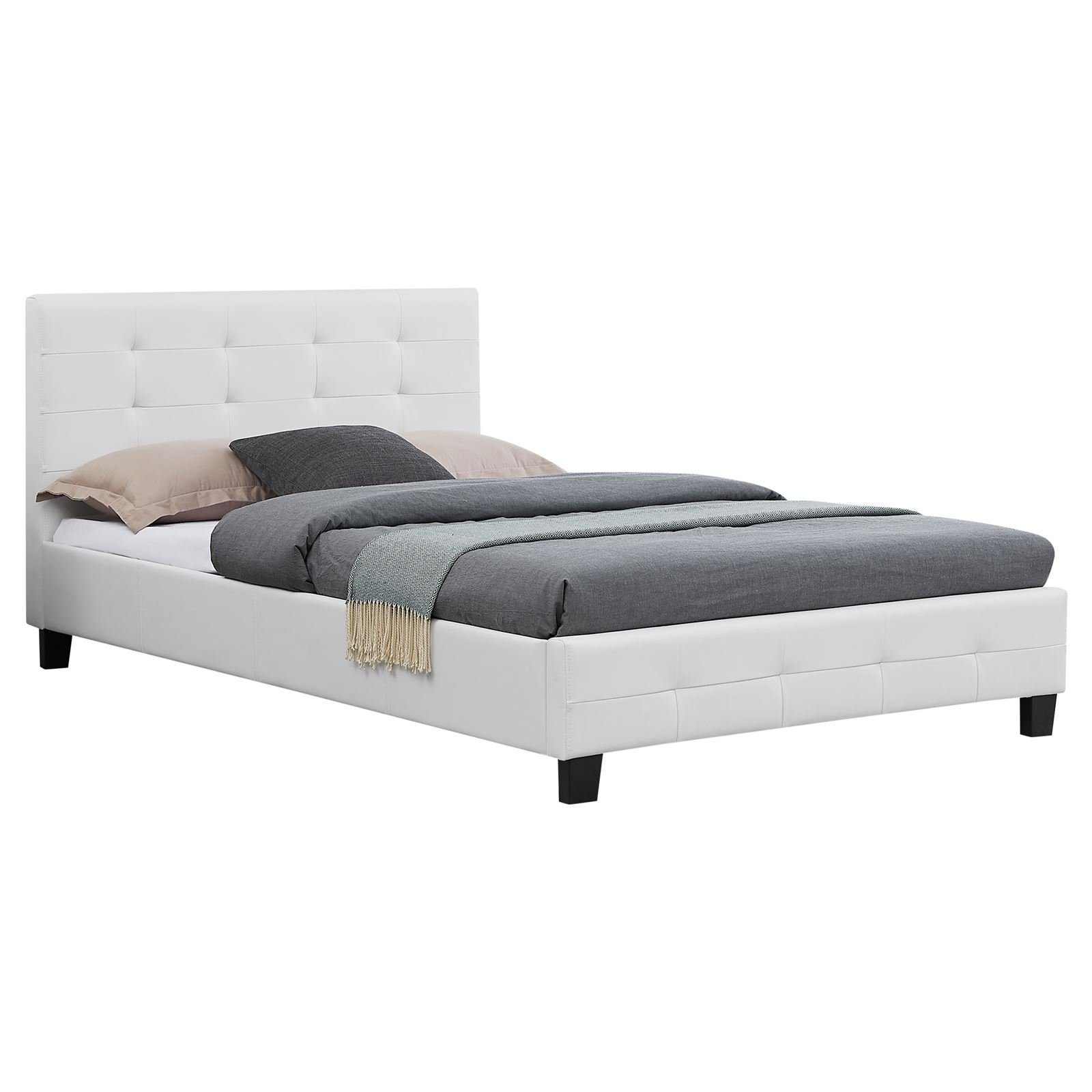 CARO-Möbel Polsterbett BRIGHTON, Polsterbett Einzelbett Design günstig online kaufen