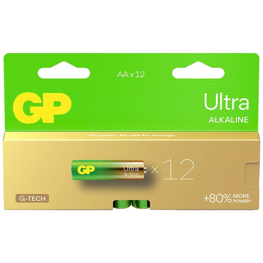 GP Batteries GP Ultra Alkaline Longlife, Akku Micro, Batterien AAA