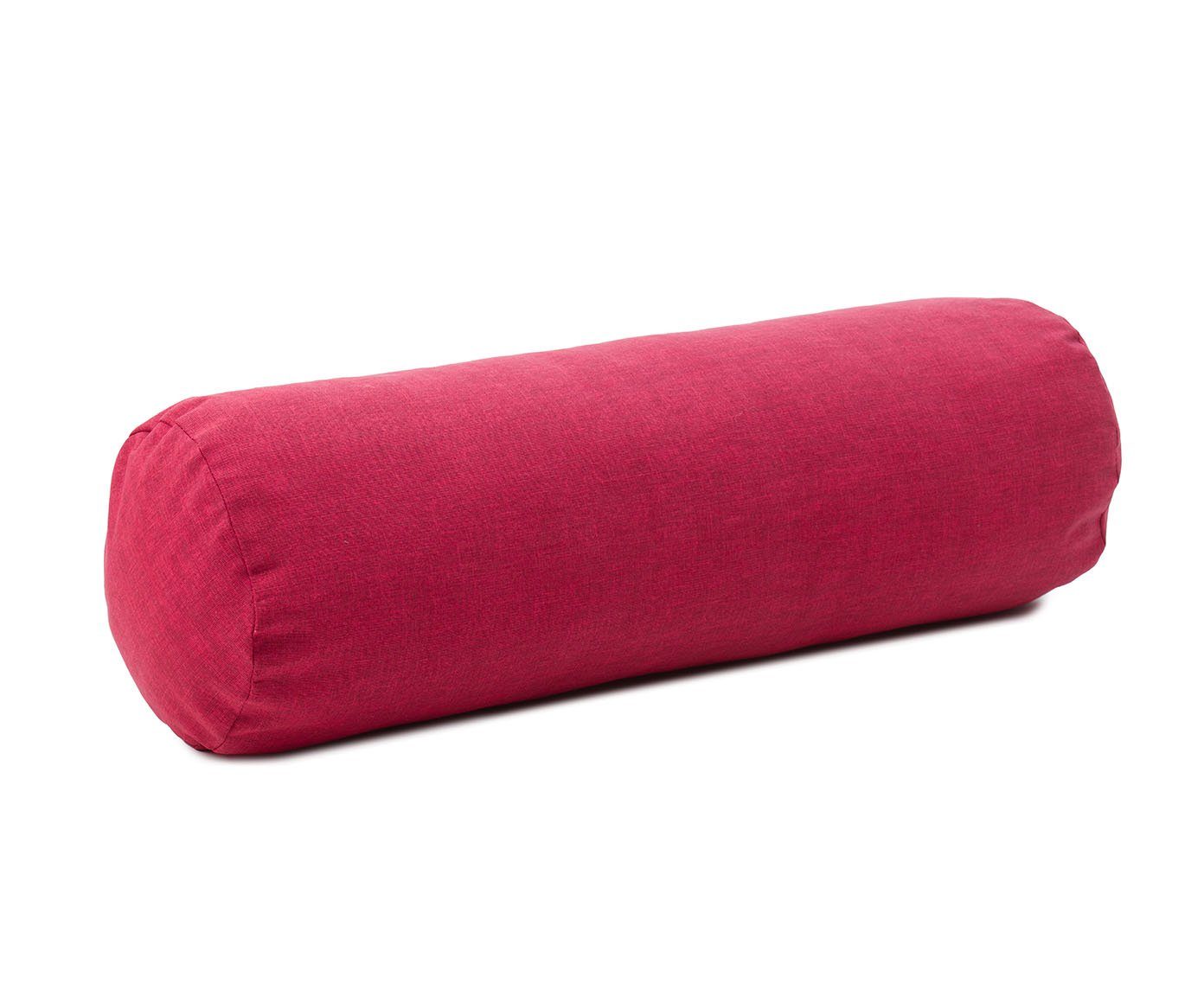 HSC Home-Style-Creation GmbH Nackenstützkissen Nackenrolle Lonetta-Mori, Füllung: 100% Polyester-Vlies, Seitenschläfer, Rückenschläfer, Spar-Set, 2-teilig. Hülle + Füllung, mit Reißverschluss