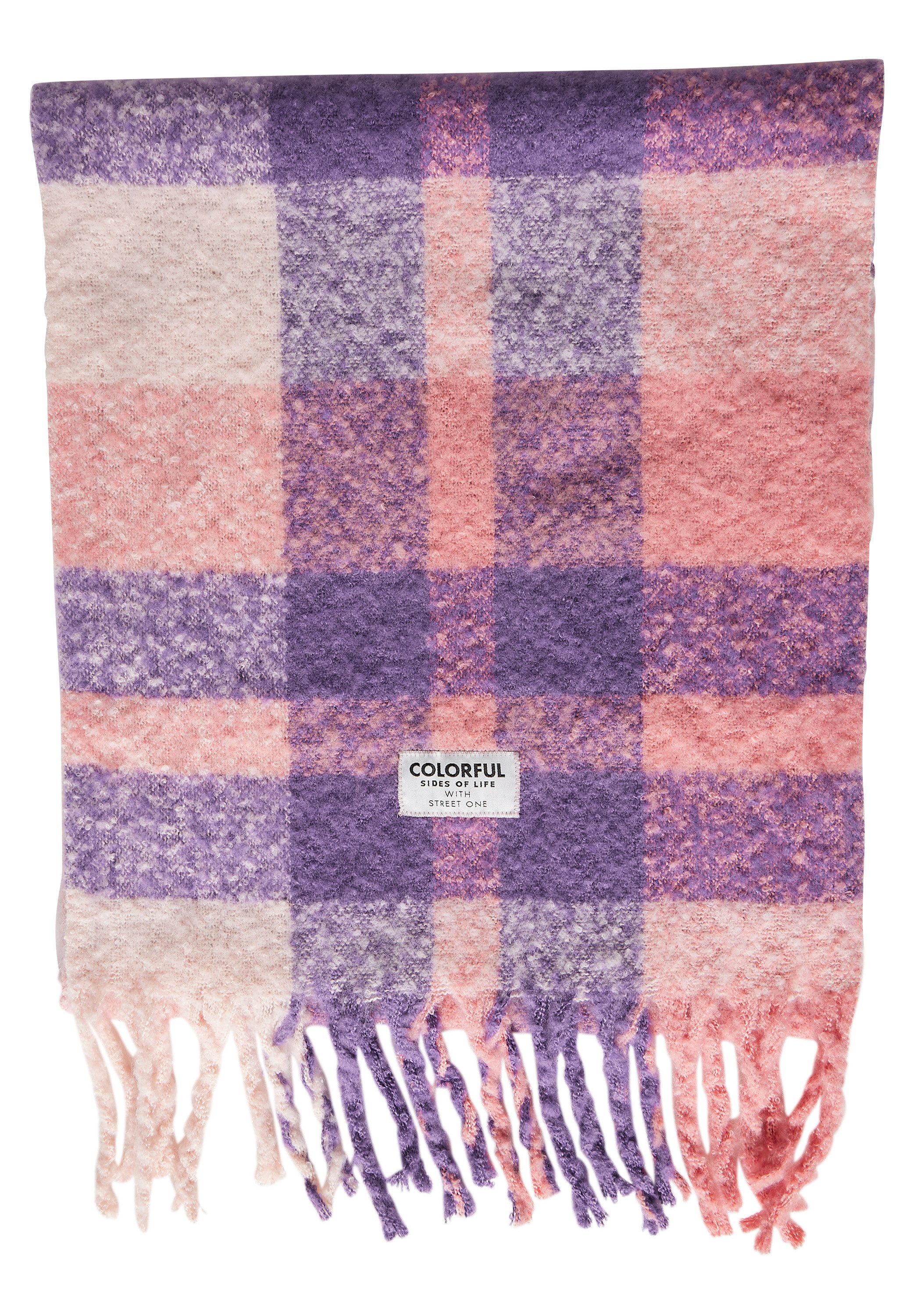 STREET ONE Halstuch, mit Farbmix