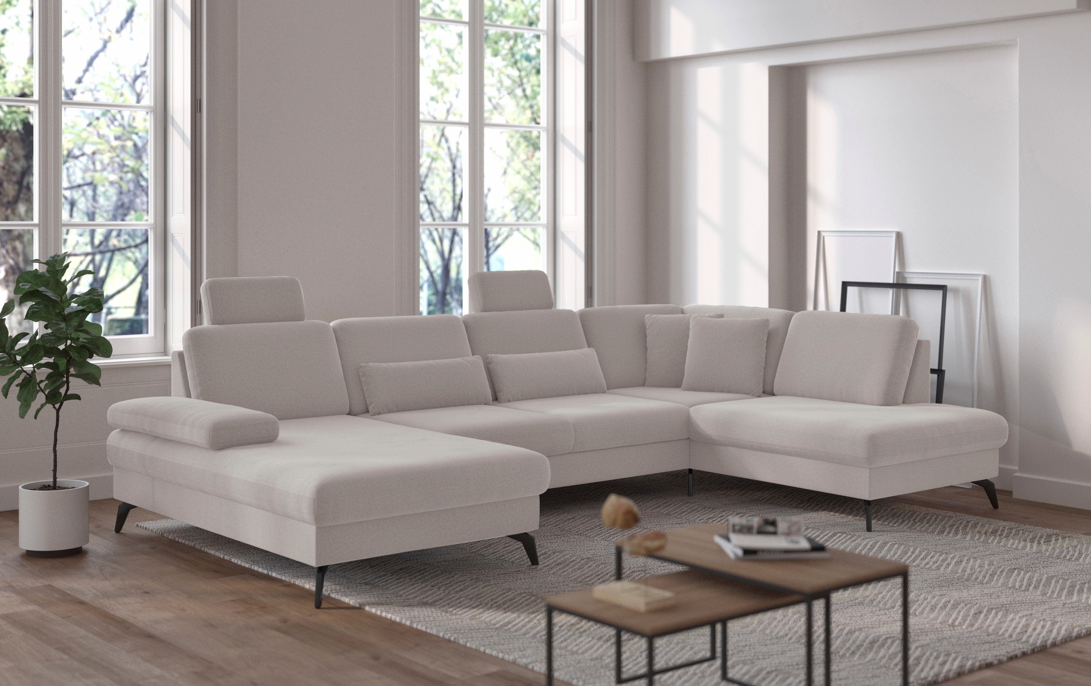 sit&more Wohnlandschaft Morris Jubi, wahlweise mit Armteilverstellung, Bettfunktion & Bettkasten