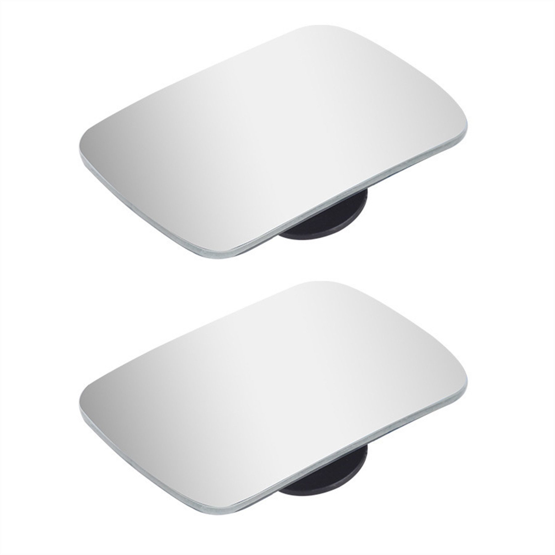 Mutig Autospiegel 2 Stück Toter-Winkel-Spiegel für Autos,Wasserdicht,Rahmenlos,HD-Glas (Echtglas Toterwinkelspiegel auto, Blindspiegel Seitenspiegel, 360° Verstellbarer Wasserdichter, HD Selbstklebend Weitwinkelspiegel), für universelle Autos, SUV und LKW,General Autospiegel