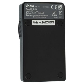 vhbw passend für Megapix VX8 Kamera / Foto DSLR / Foto Kompakt / Camcorder Kamera-Ladegerät