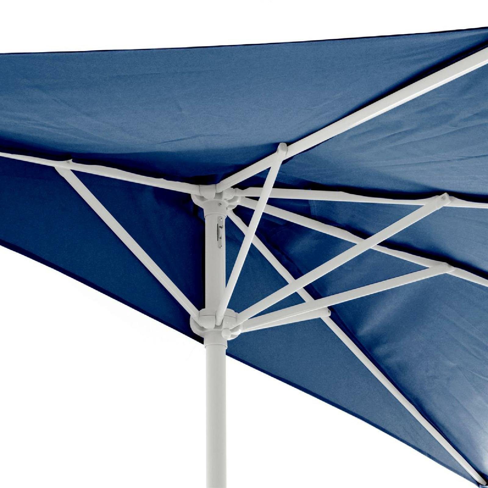VCM Sonnenschirm Sonnenschirm, halbrund blau günstig online kaufen