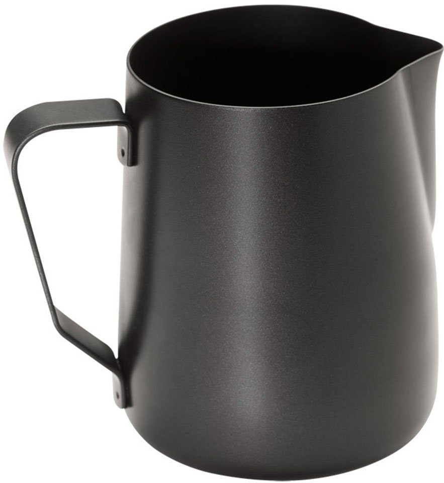 APS Milch-/Universalkanne, Edelstahl schwarz, 0,35 l