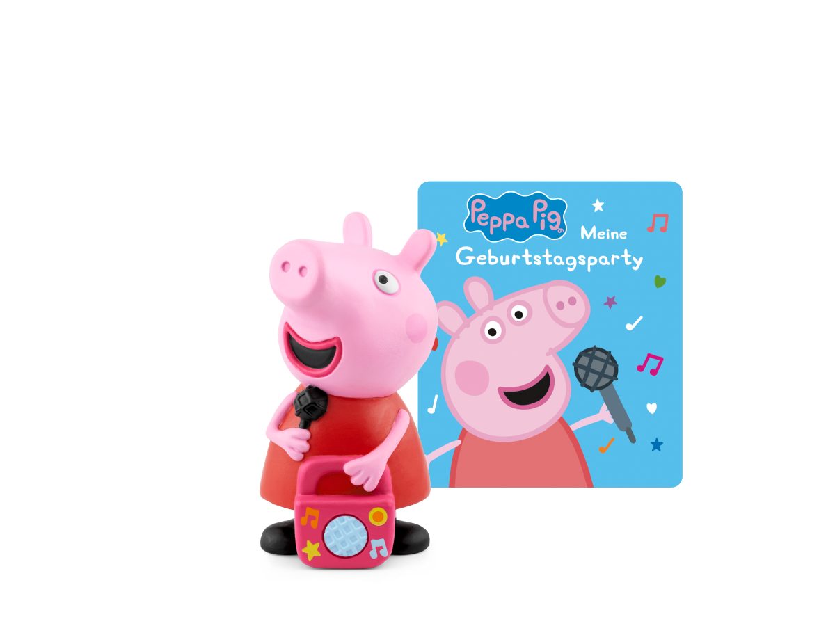 tonies H&ouml;rspielfigur Peppa Wutz - Meine Geburtstagsparty, Ab 3 Jahre, magnethaftend, handbemalt