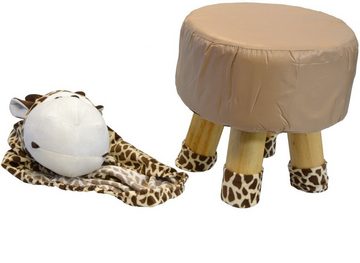 JOKA international Sitzhocker Sitzhocker für Kinder im Giraffendesign
