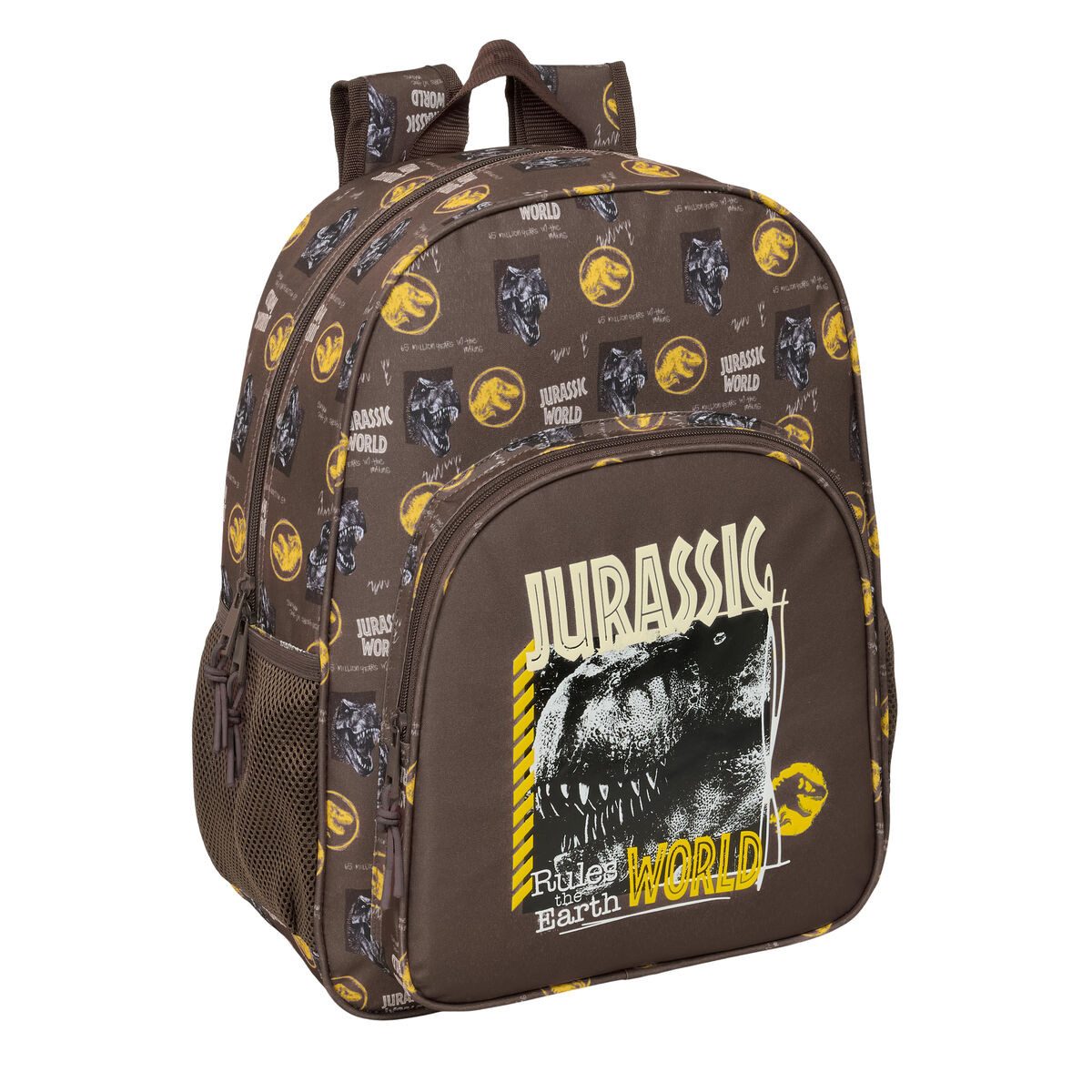 Jurassic World Kinderrucksack Kinder-Rucksack Jurassic World Braun 33x42x14 cm