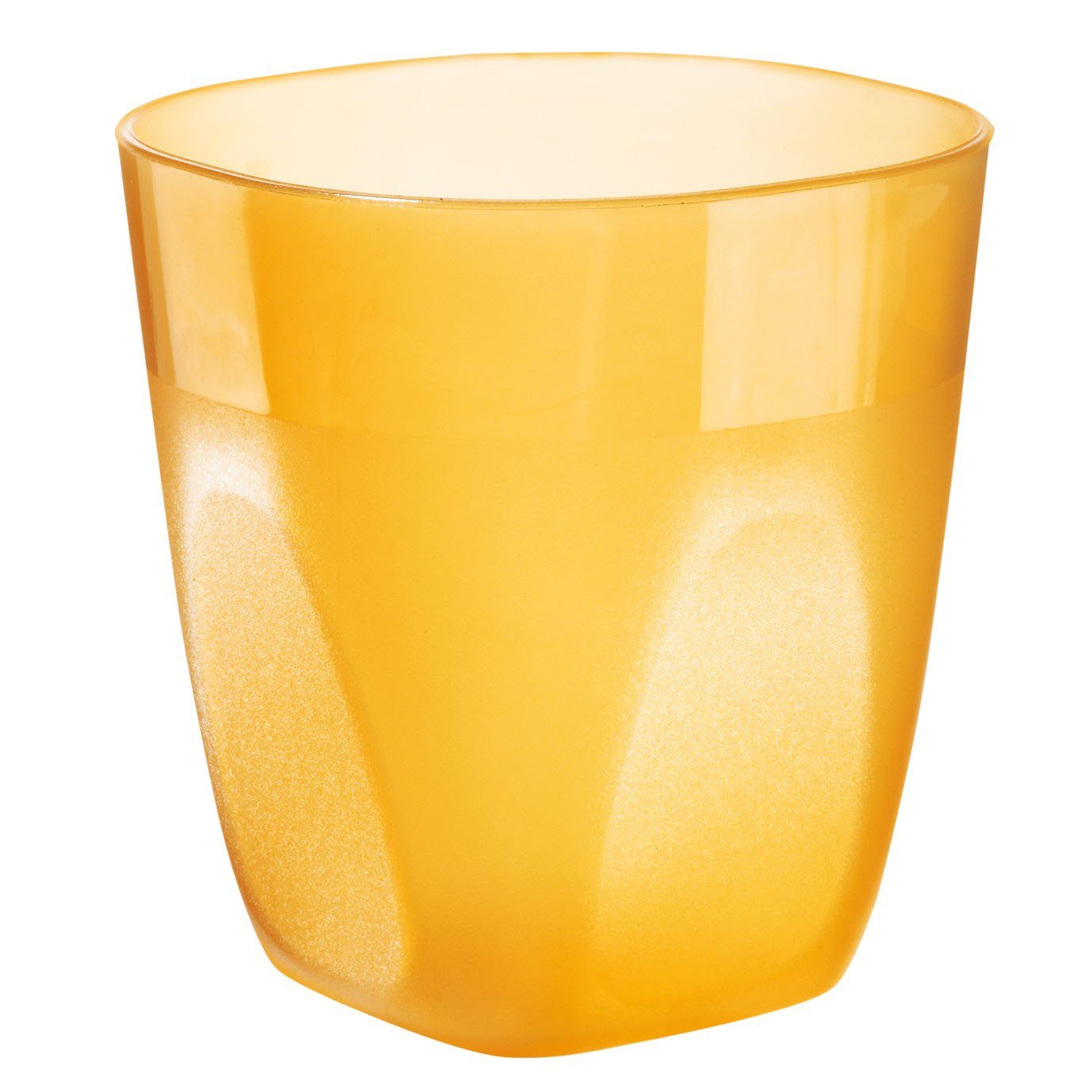 mehrweg.pro Mehrwegbecher Trinkbecher "Mini Cup" 0,2 l, Kunststoff, (Sparset, 10-tlg., 10) standard-orange