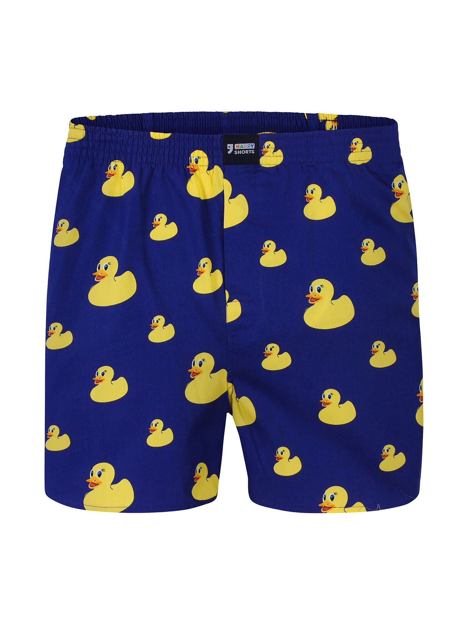 HAPPY SHORTS Boxer Funny Motives - hochwertige Shorts mit verschiedenen Motiven (3-St) American Boxershorts - breiter Komfortbund - witzig, bunt und bequem
