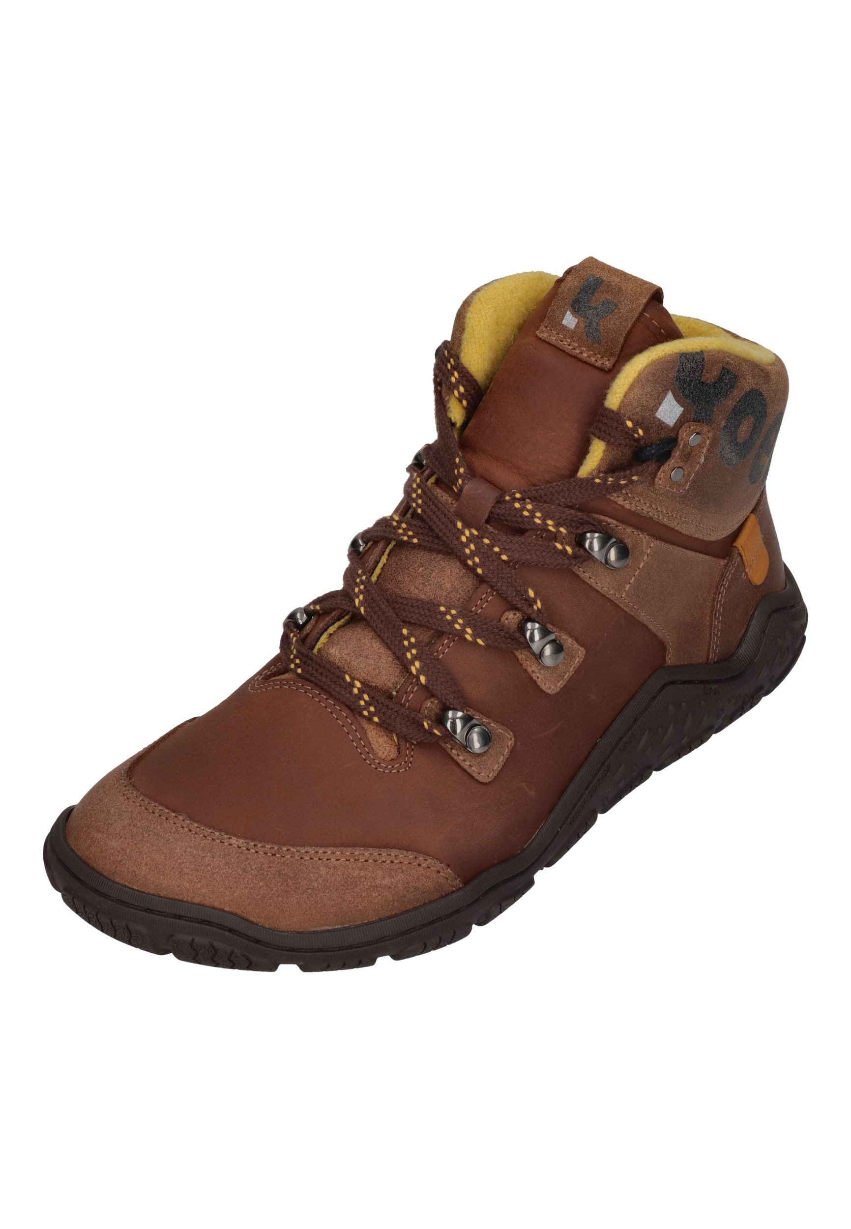 KOEL ROBA MERINO Barfußschuh Chocolate