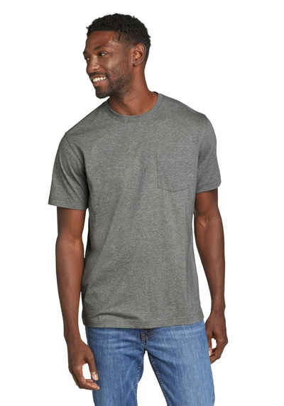 Eddie Bauer T-Shirt Legend Wash Pro Shirt 100% Baumwolle - Kurzarm mit Tasche
