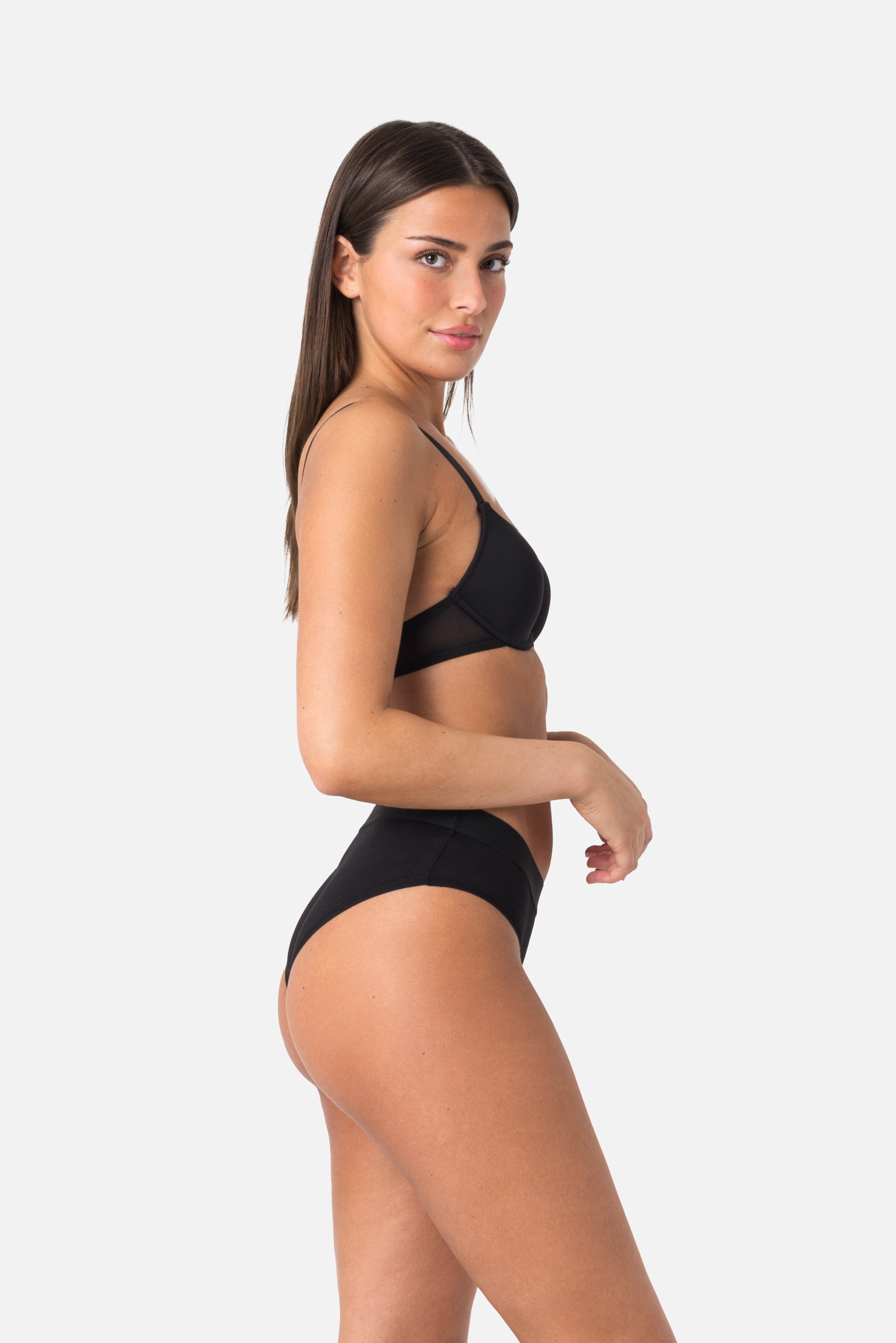 Elsie Bikinislip Unterhosen Damen aus 95% Baumwolle mit Stretch Slip Damen (Packung, 5-St., 5er-Pack) Bequeme Unterwäsche Frauen – Bild 3 von 4