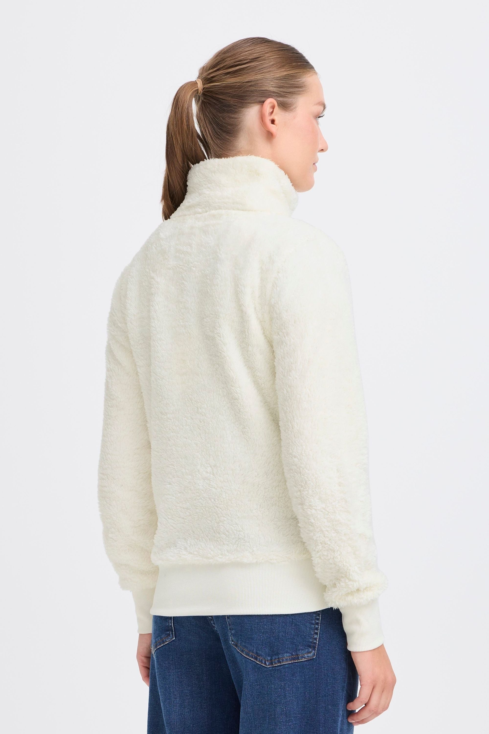 OXMO Bomberjacke OXAnneka Bomberjacke mit Teddyfell – Bild 4 von 5