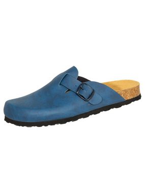 SALIHA Bioline Clog blau Pantolette