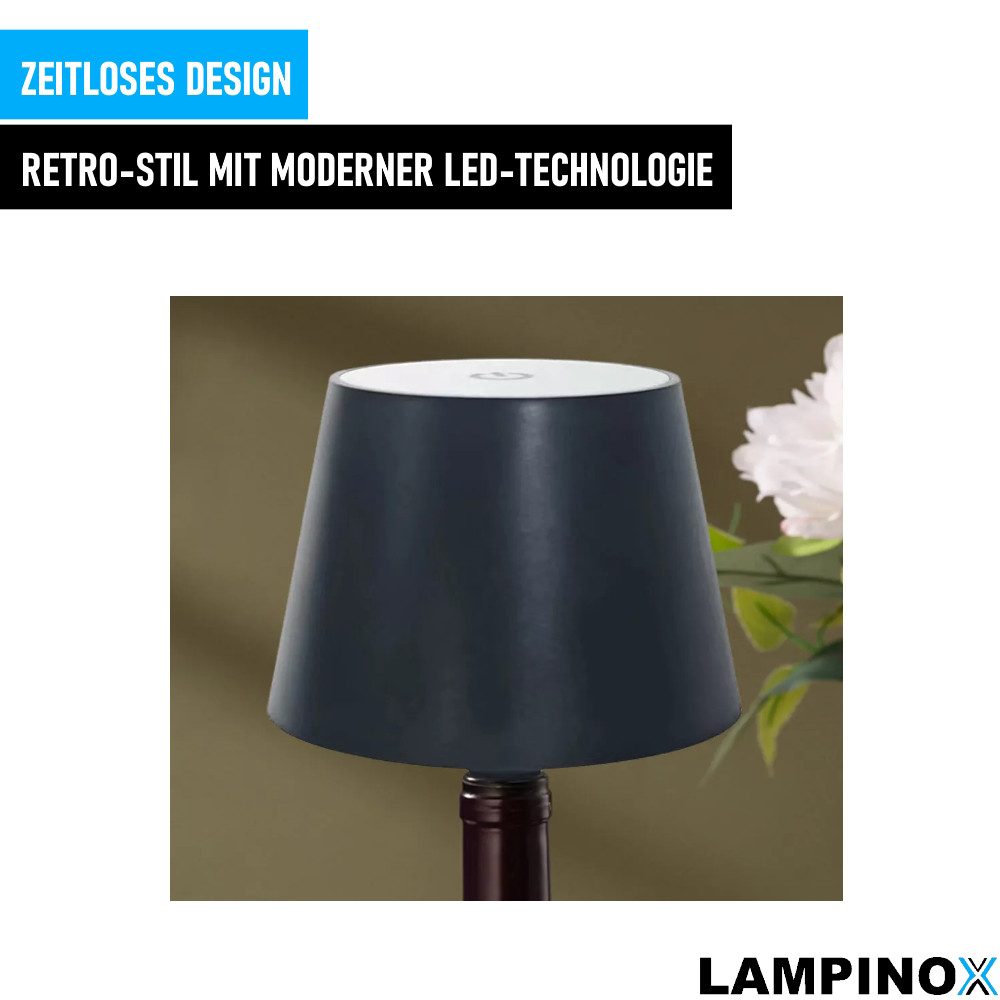 MAVURA LED Stehlampe LAMPINOX LED Flaschenaufsatz günstig online kaufen