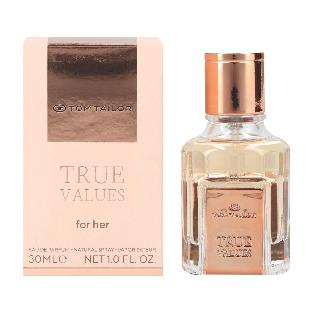 TOM TAILOR Eau de Parfum Tom Tailor True Values for Her Eau de Parfum 30  ml, Produktart: Eau de Parfum