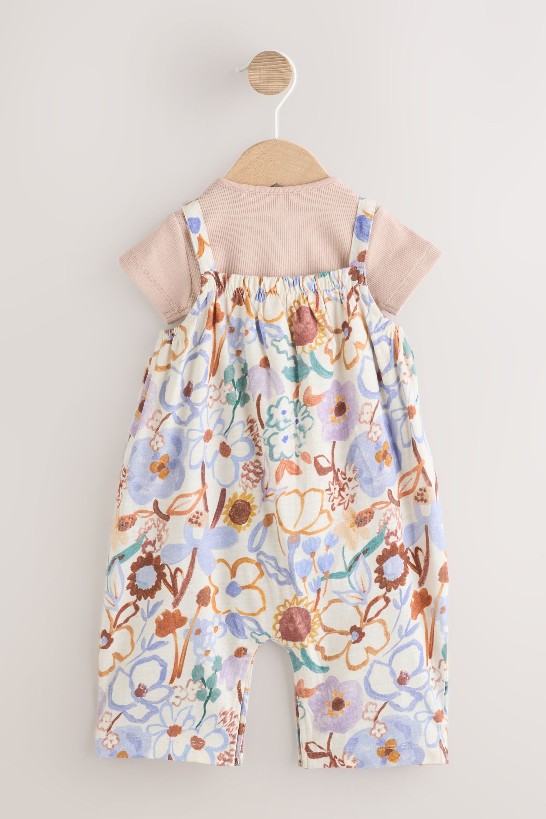 Next Latzhose Baby Latzhose und Bodysuit im 2er-Set (2-tlg)