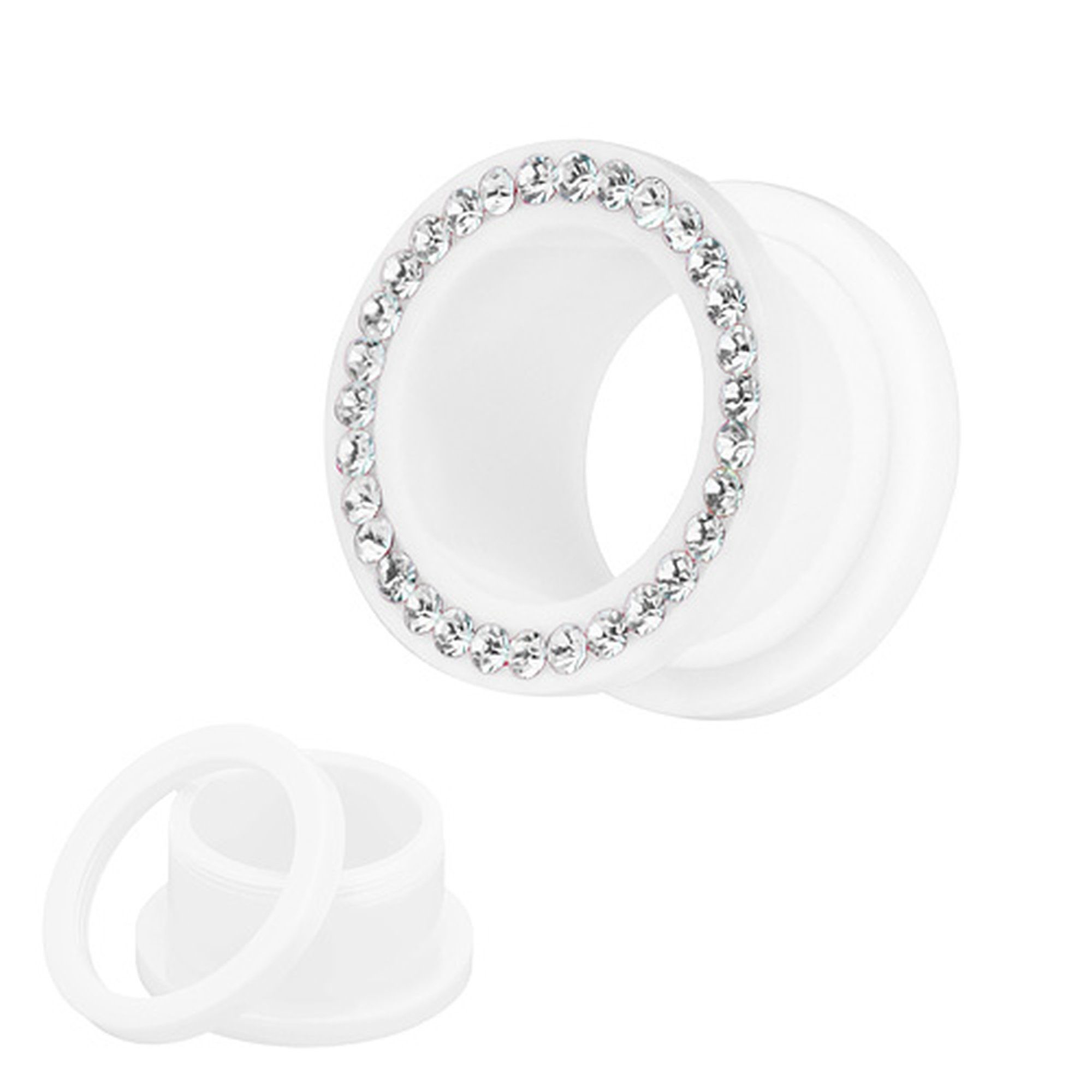 Taffstyle Plug Piercing Bunt Schraub klaren günstig online kaufen