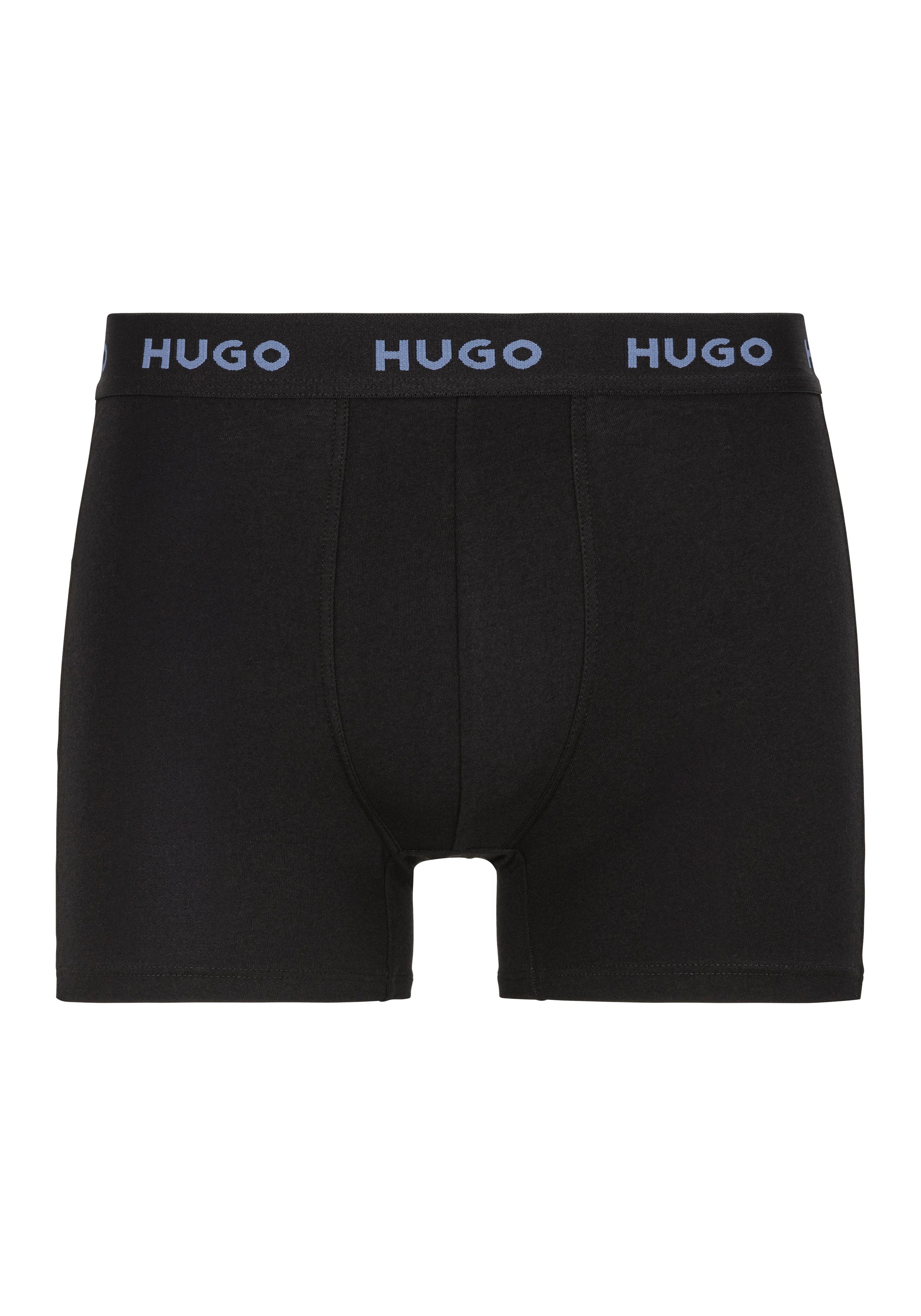 HUGO Boxer BOXERBR TRIPLE (Packung, 3-St., 3er) mit elastischem Bund günstig online kaufen