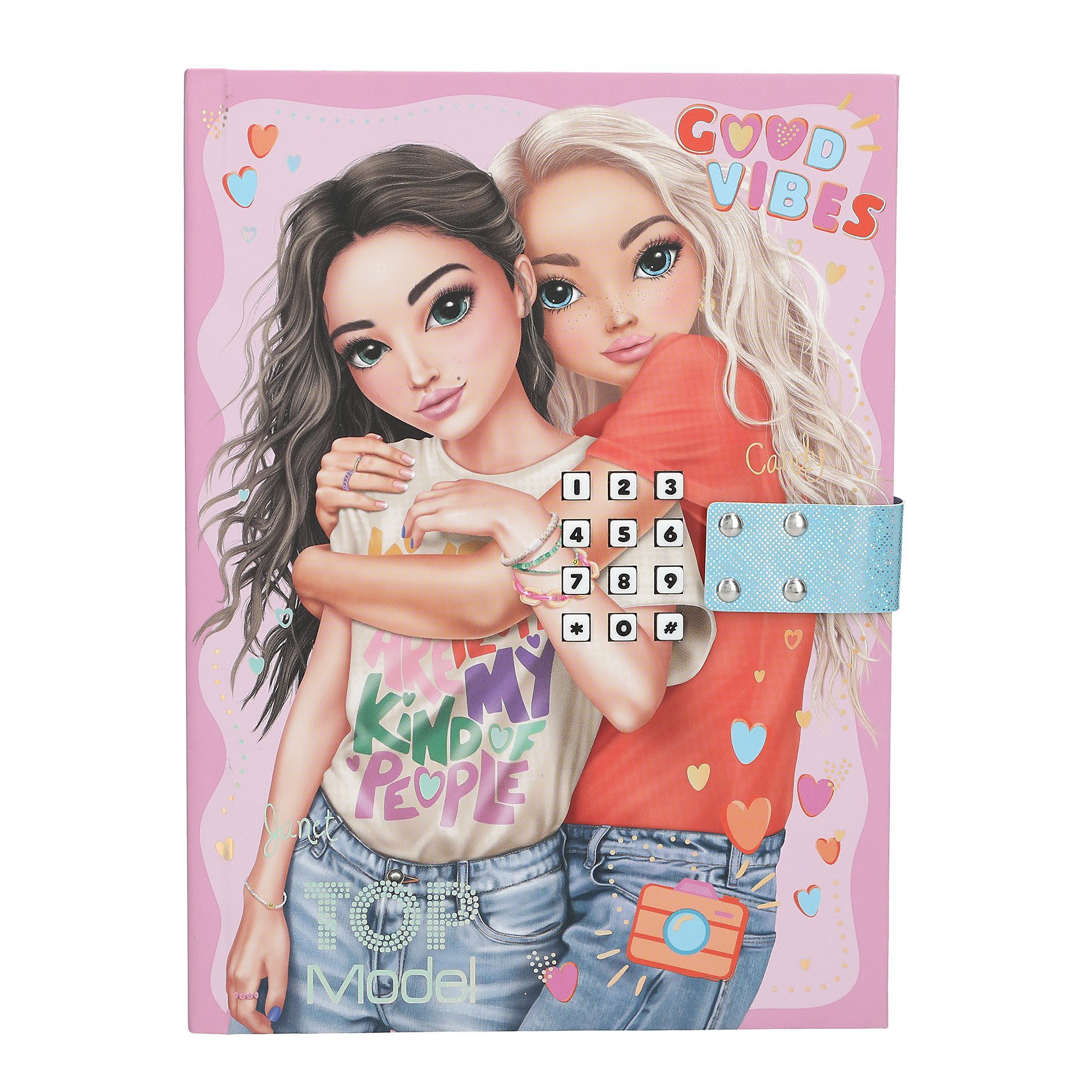 Thumbnail - Depesche Tagebuch Depesche TOPModel Geheimcode Tagebuch mit Sound 3x15x20,5cm