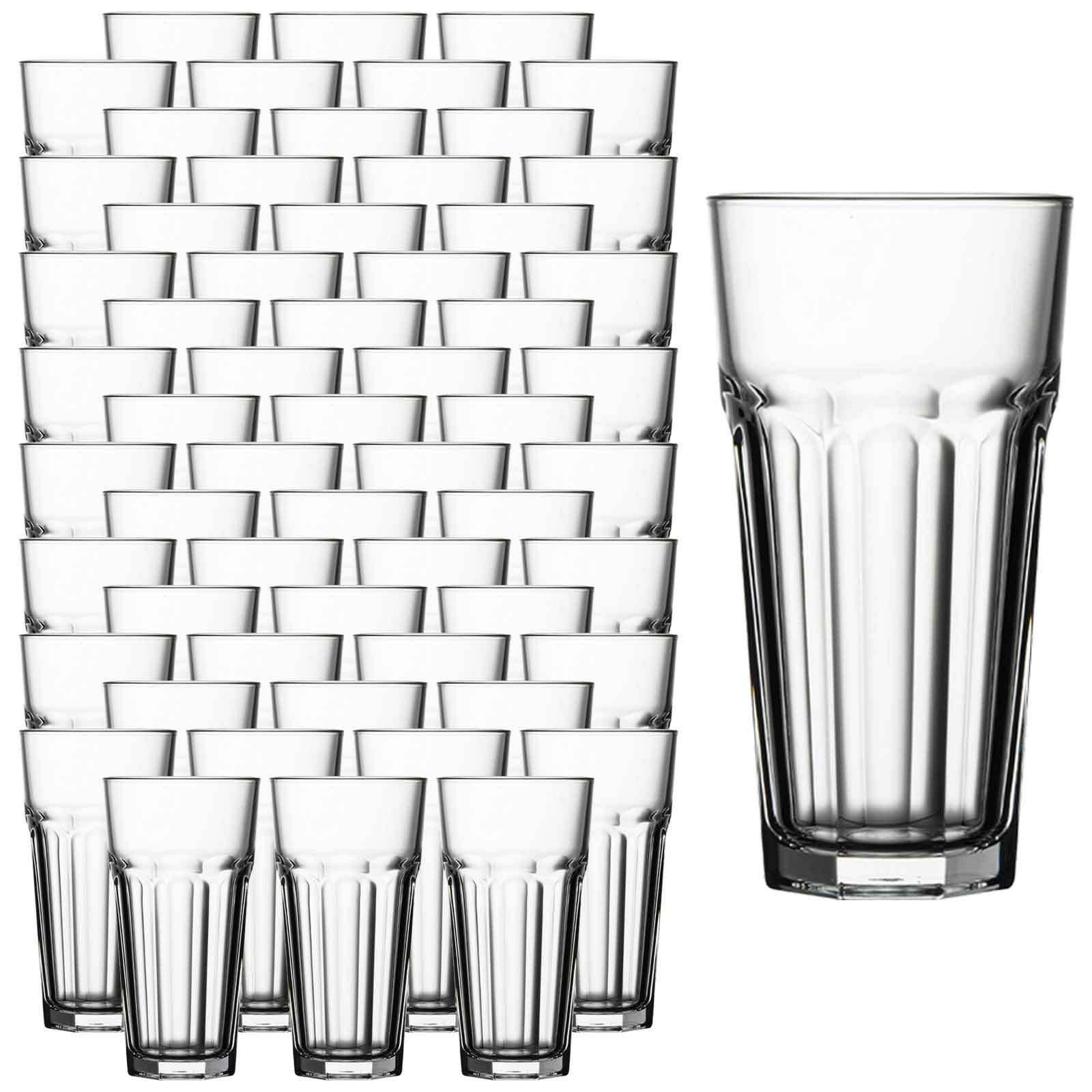 Pasabahce Longdrinkglas Casablanca Longdrinkgläser 475 ml 60er Set, 60-tlg., Glas