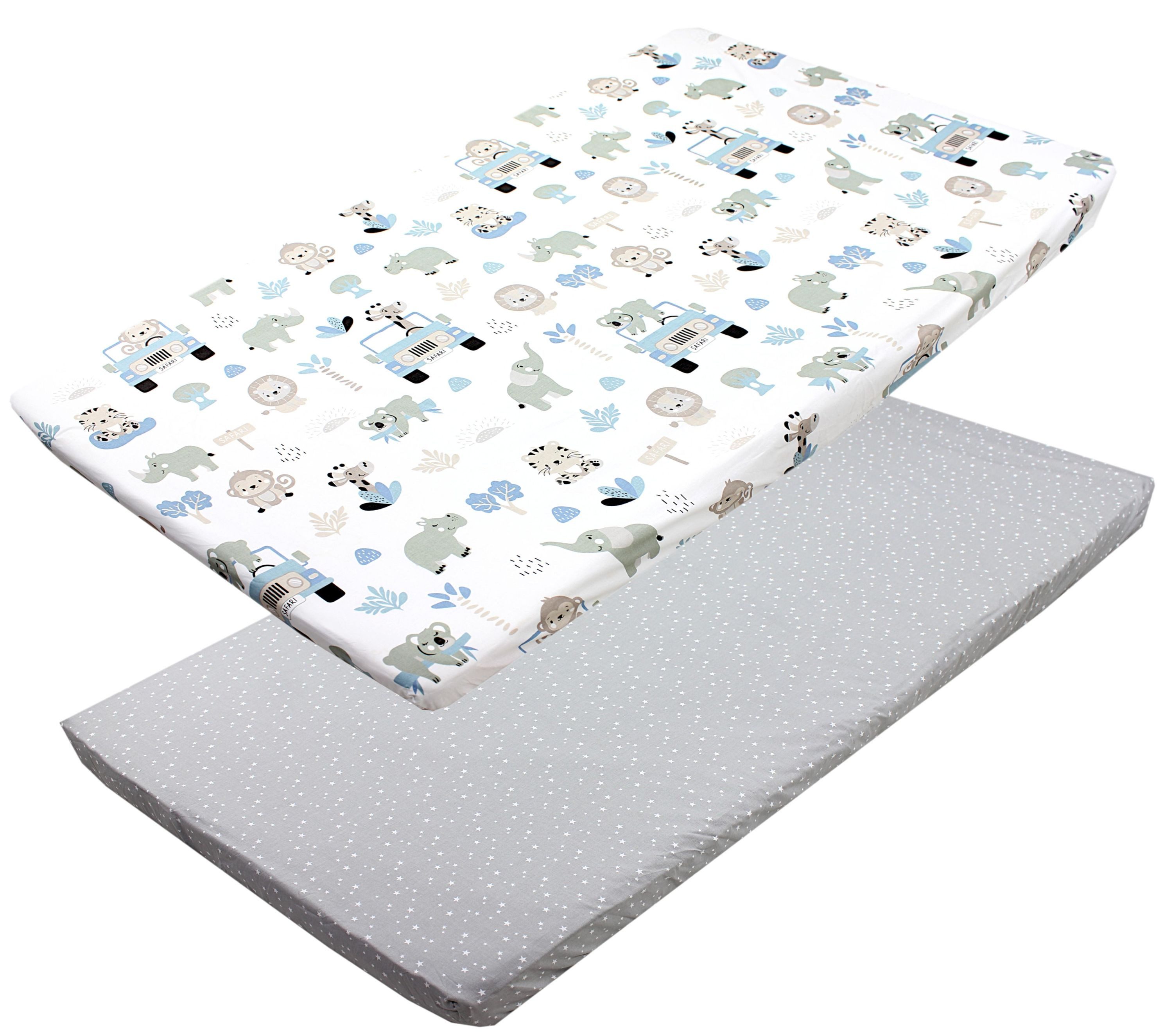 TupTam Spannbettlaken Baby Spannbettlaken Spannbetttuch für günstig online kaufen