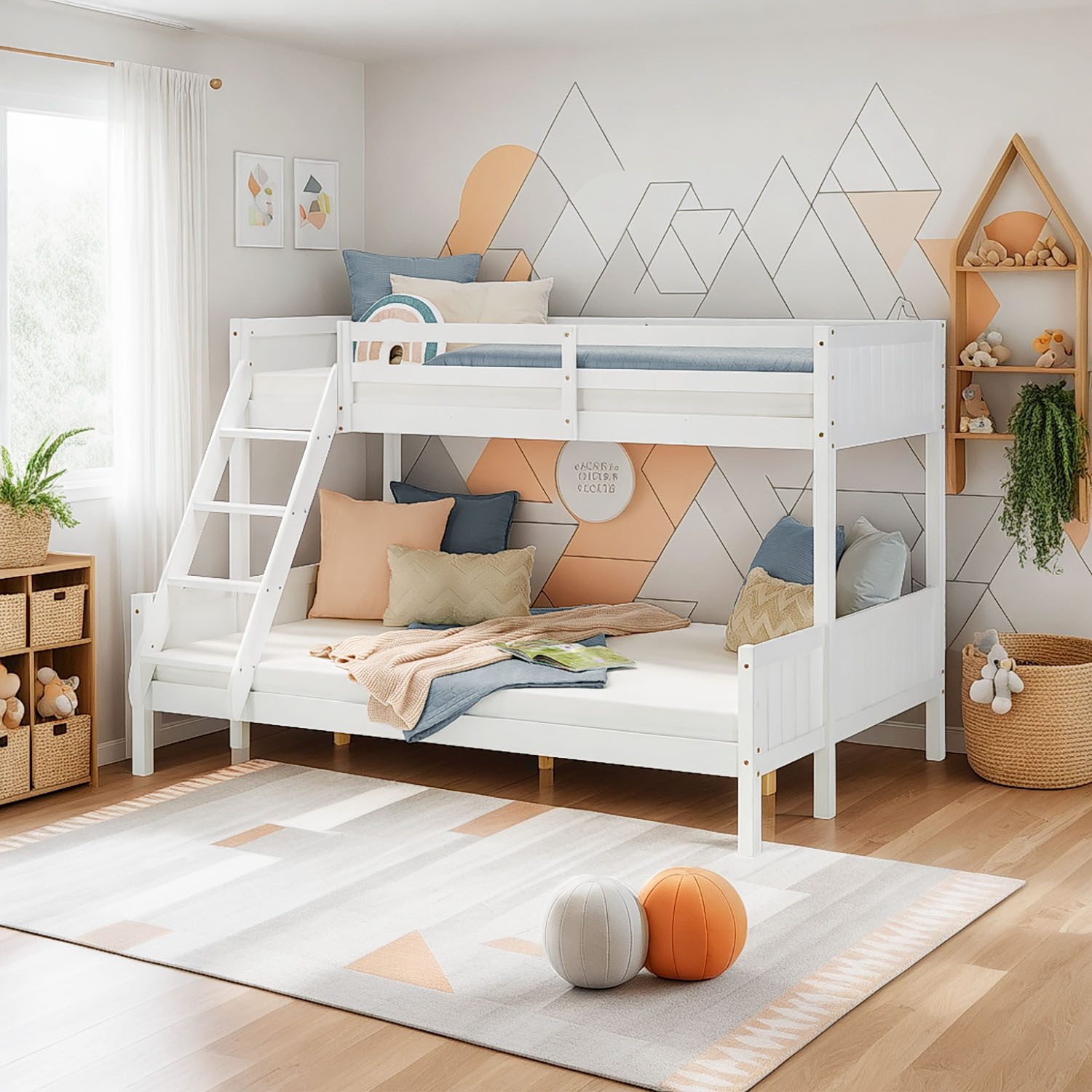 Homestyle4u Etagenbett 90x200 und 140x200 Kinderbett Holz 2 Kinder Massiv m günstig online kaufen