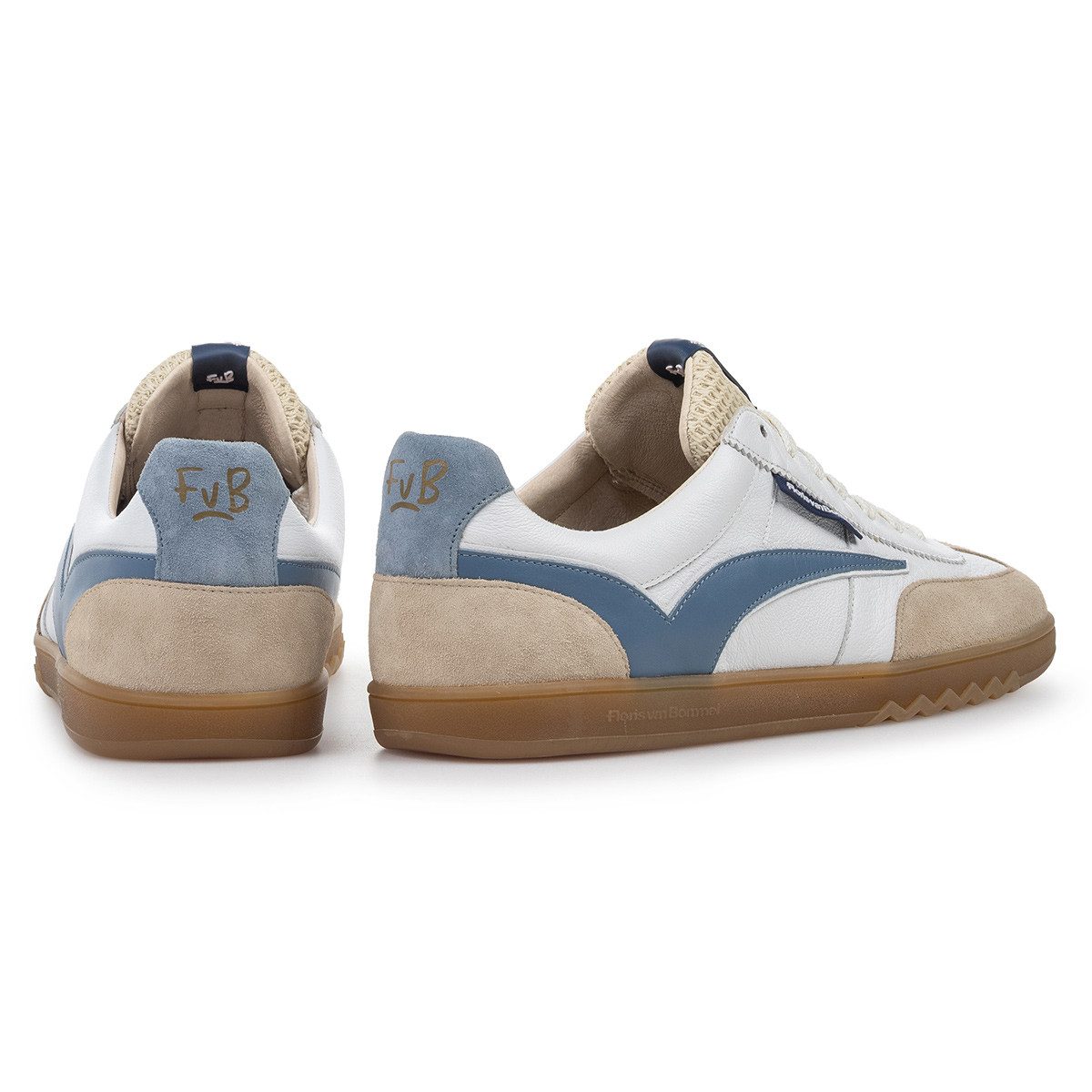 Floris van Bommel Floris van Bommel De Zaler, Sneaker, Weiß, Herren Sneaker