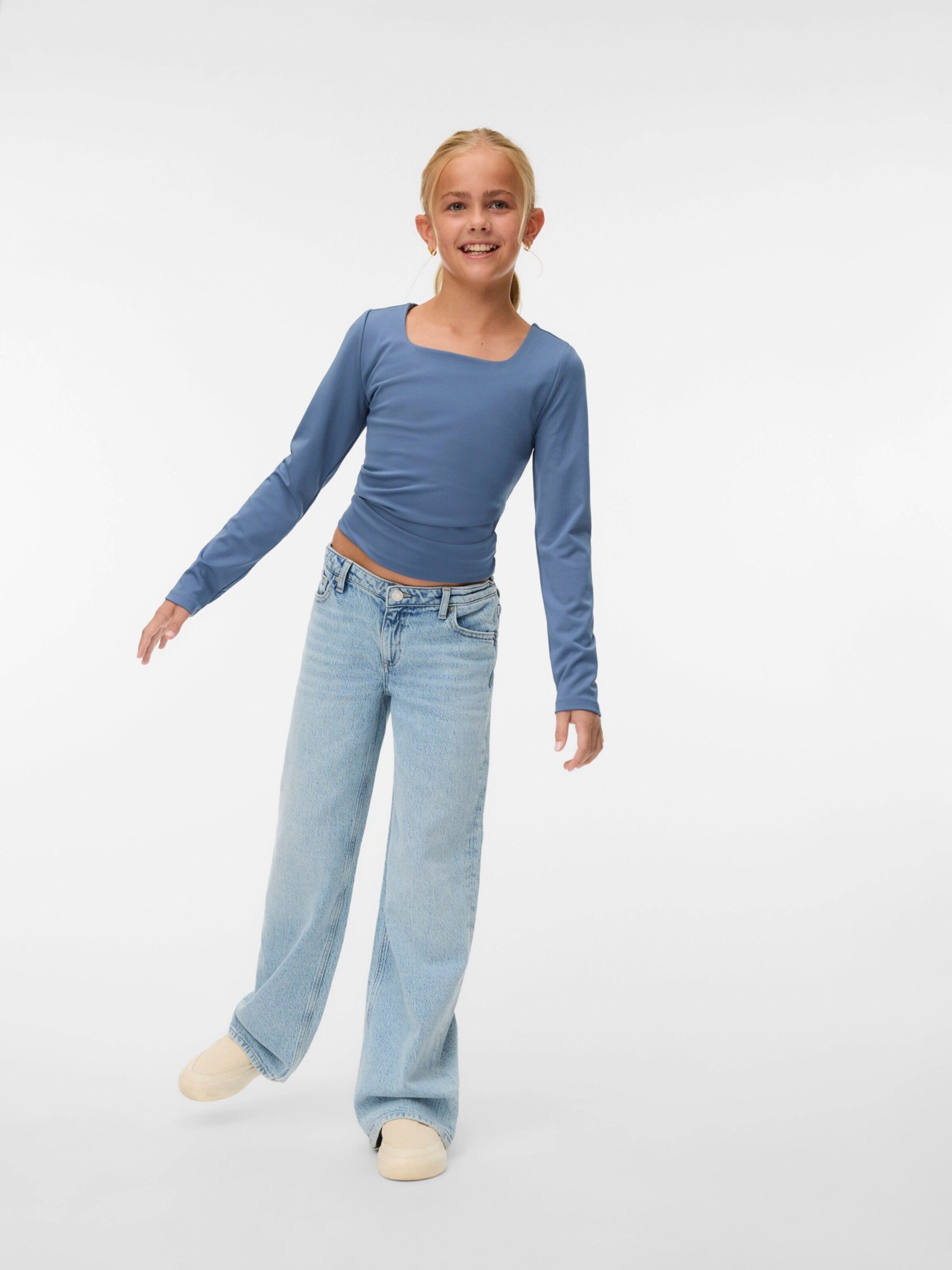 Vero Moda Girl Funktionsshirt VMMillion (1-tlg) Plain/ohne Details