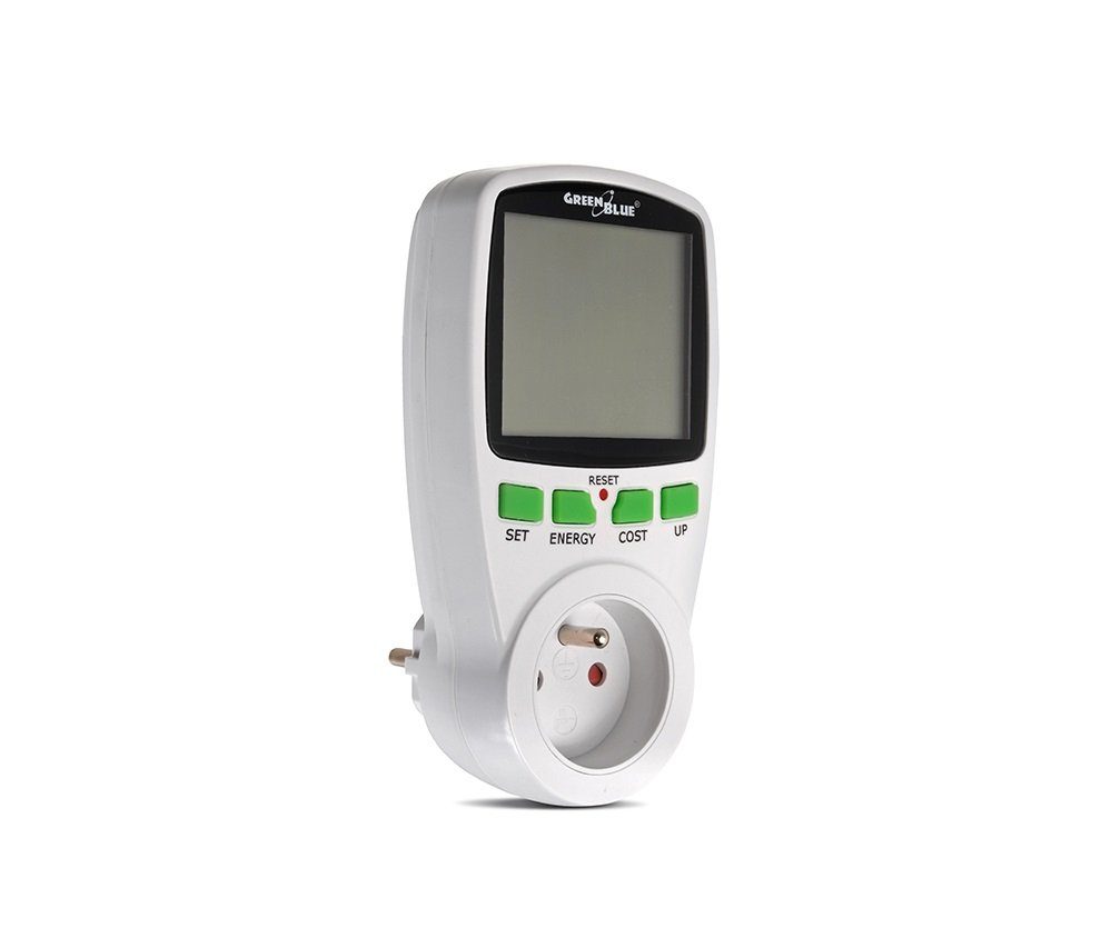 GreenBlue Stromverbrauchszähler GB202, Energieverbrauch - Messgerät Wattmeter Stromzähler