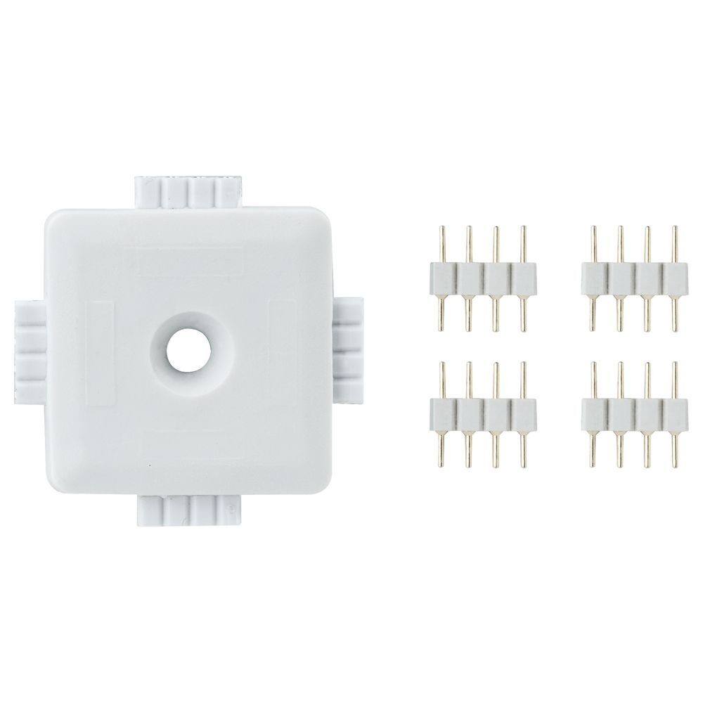 Paulmann LED Stripe Function YourLED X-Connector Weiß, Kunststoff, 1-flammig, Weiteres Zubehör | LED-Stripes