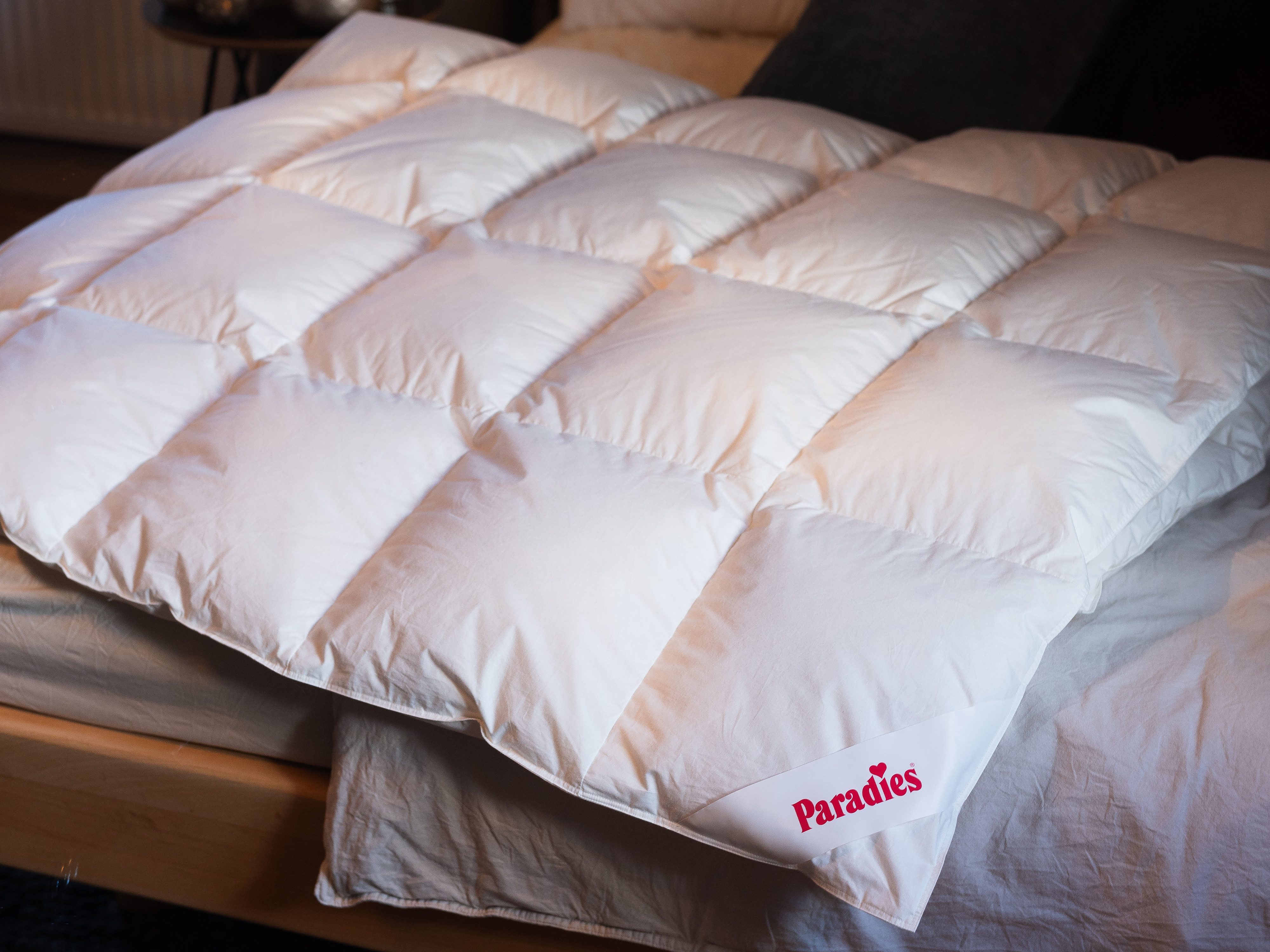 Paradies Gänsedaunenbettdecke Gabi 90, Füllung: 90% Daunen, 10% Federn, Bez günstig online kaufen