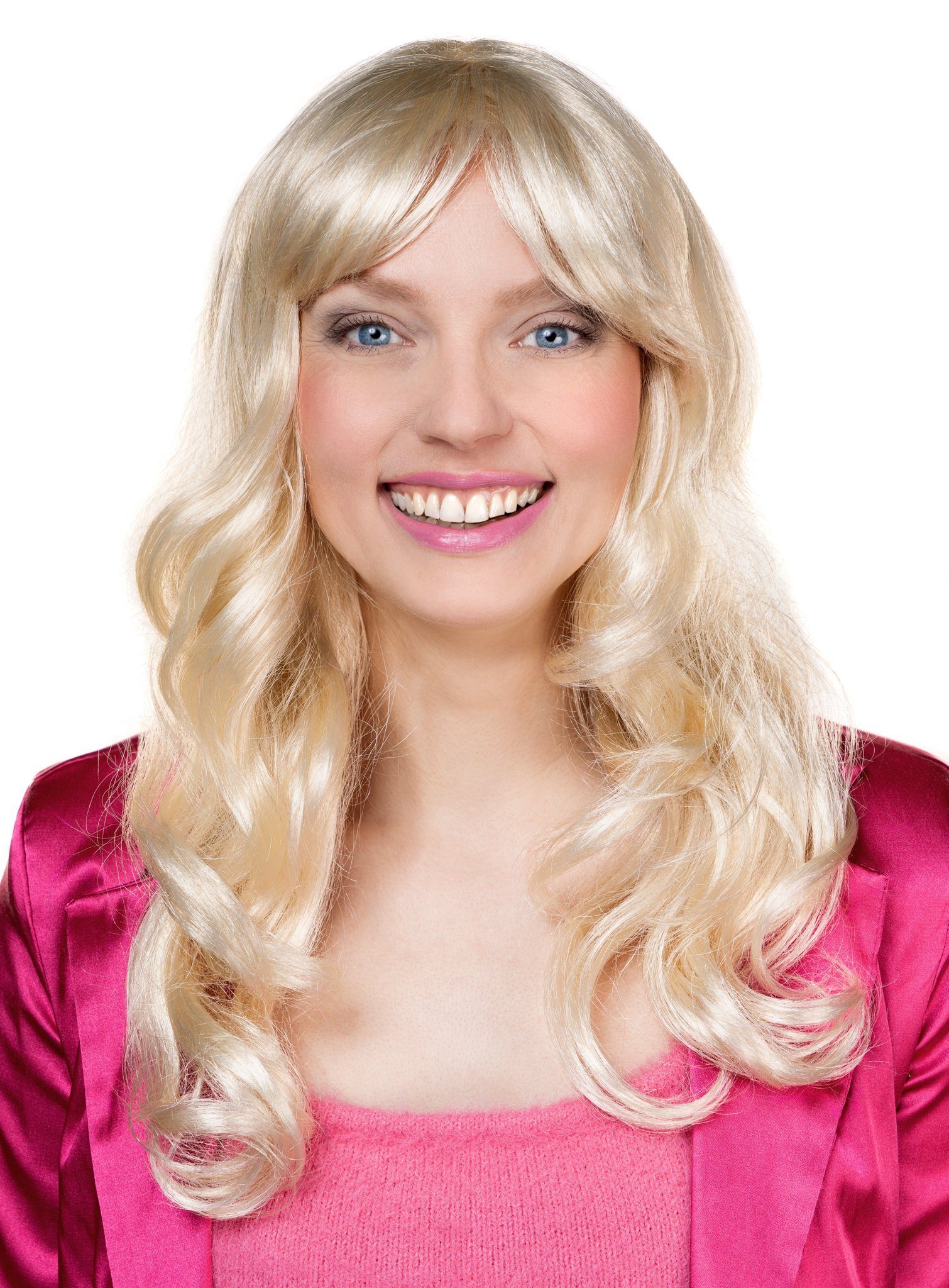 Kostüm-Perücke Malibu Girl Barbie Perücke - Faschings Kostüm Perü