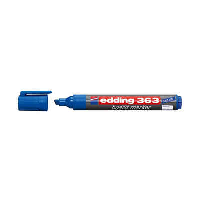 edding Marker Whiteboardmarker Keilspitze 1-5 mm edding 363, (Stück, 1-tlg), abwischbarer Marker
